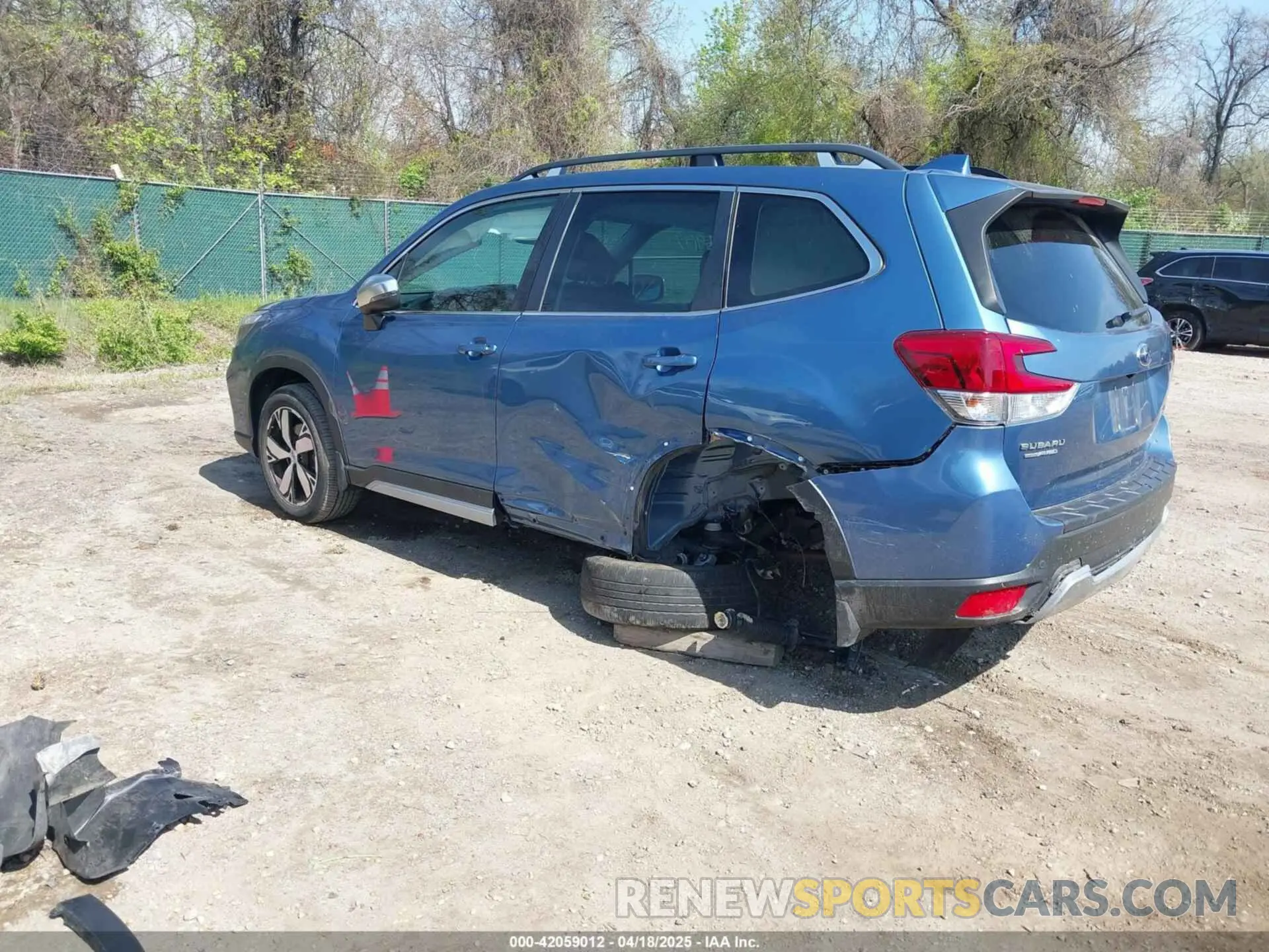 3 Photograph of a damaged car JF2SKAXC2MH489888 SUBARU FORESTER 2021