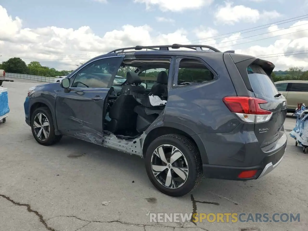 2 Photograph of a damaged car JF2SKAXC4MH486619 SUBARU FORESTER 2021