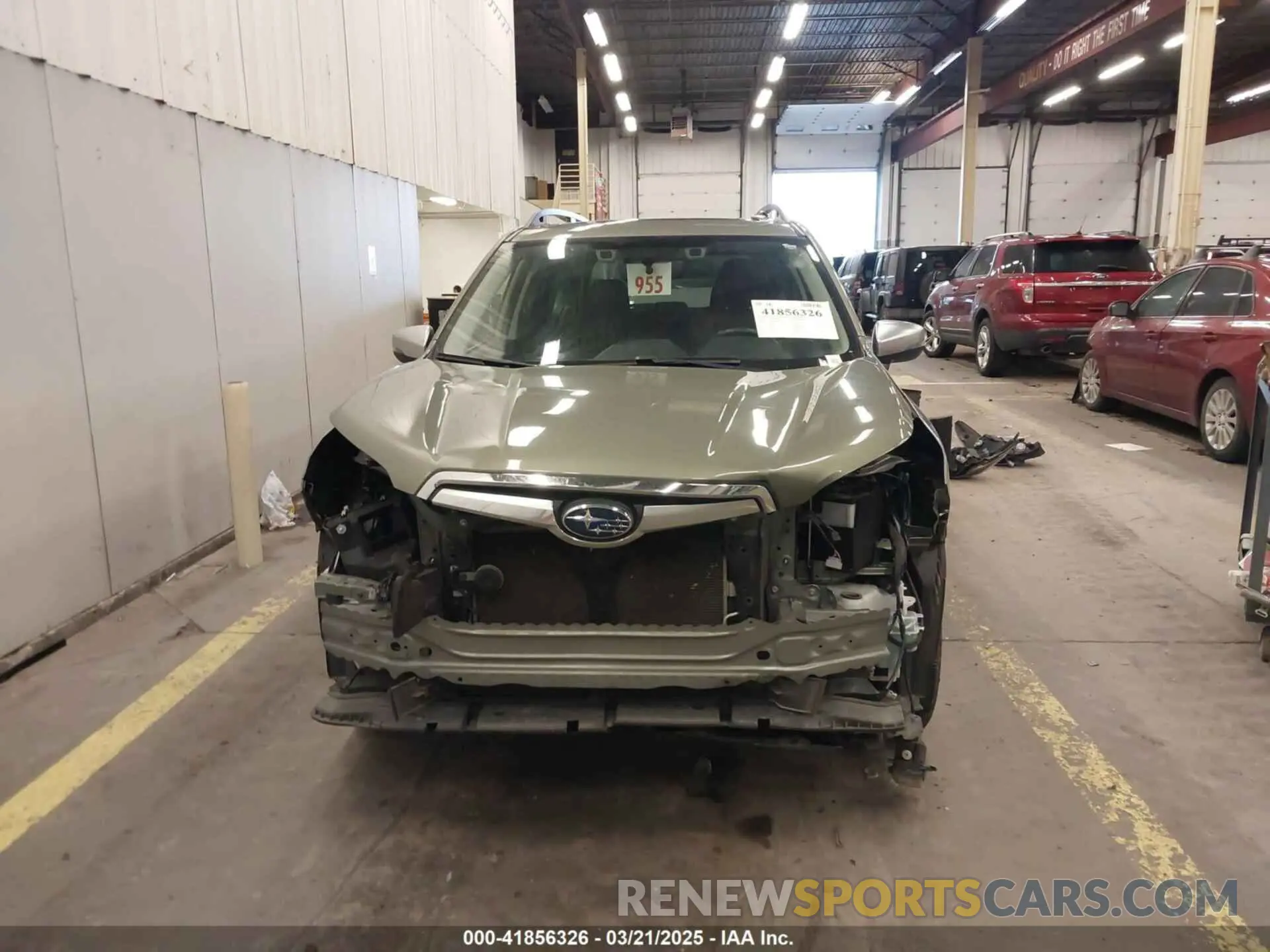 13 Фотография поврежденного автомобиля JF2SKAXC6MH468784 SUBARU FORESTER 2021