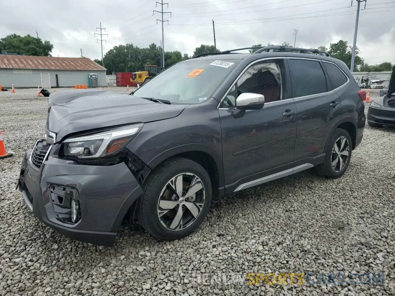1 Photograph of a damaged car JF2SKAXC6MH571834 SUBARU FORESTER 2021