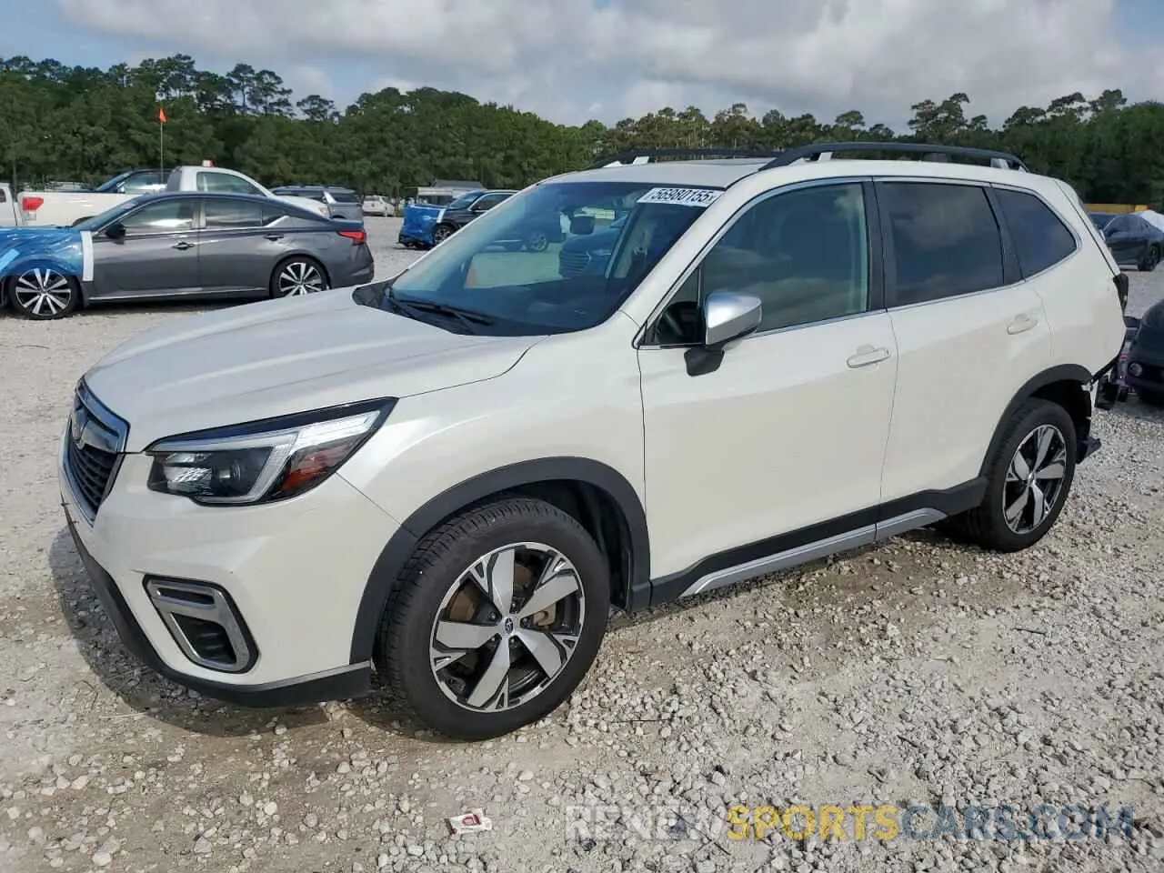 1 Photograph of a damaged car JF2SKAXC8MH471590 SUBARU FORESTER 2021