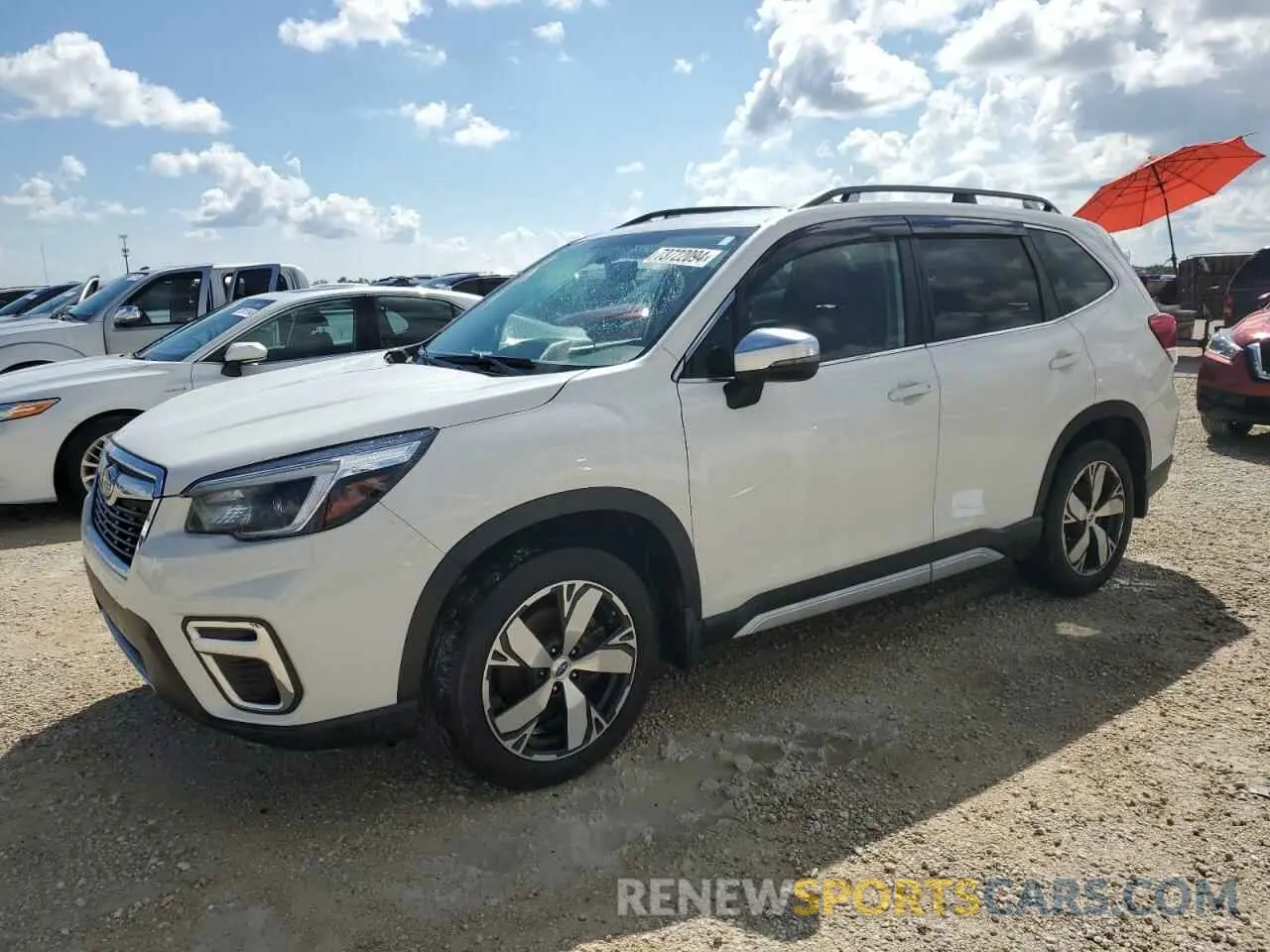 1 Photograph of a damaged car JF2SKAXC8MH558860 SUBARU FORESTER 2021