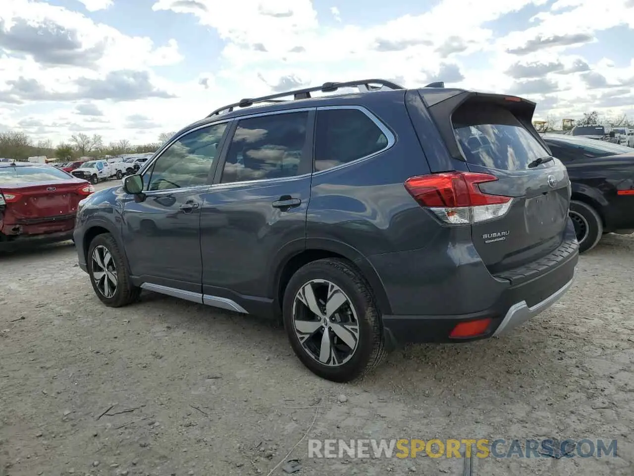 2 Фотография поврежденного автомобиля JF2SKAXC9MH437027 SUBARU FORESTER 2021