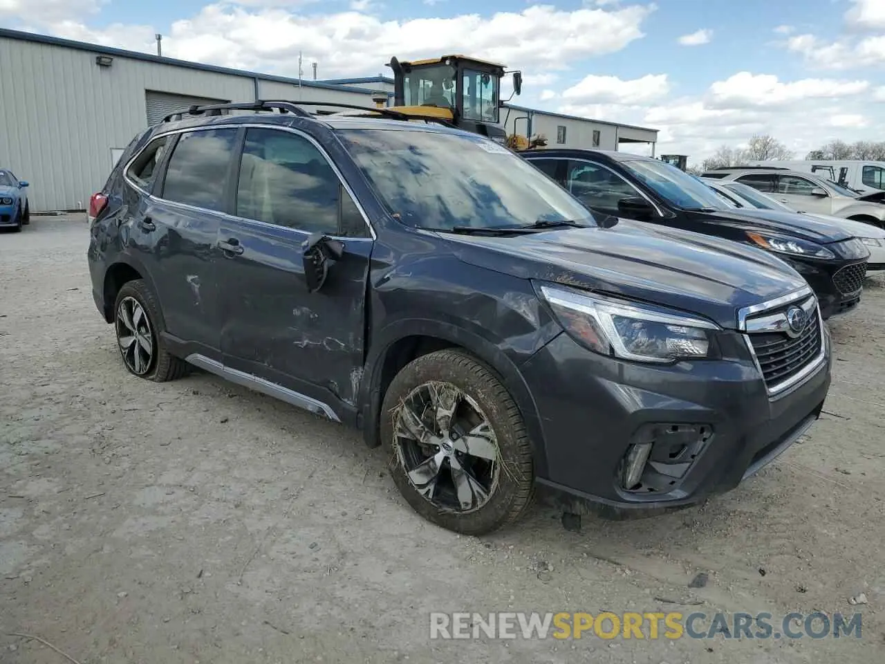 4 Фотография поврежденного автомобиля JF2SKAXC9MH437027 SUBARU FORESTER 2021