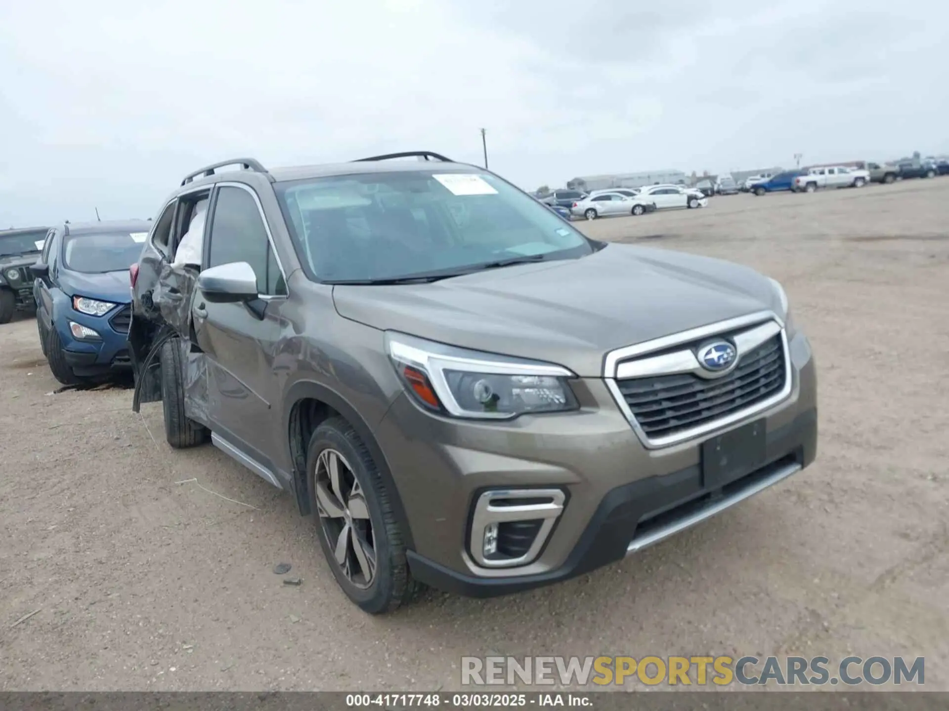 1 Photograph of a damaged car JF2SKAXC9MH556986 SUBARU FORESTER 2021