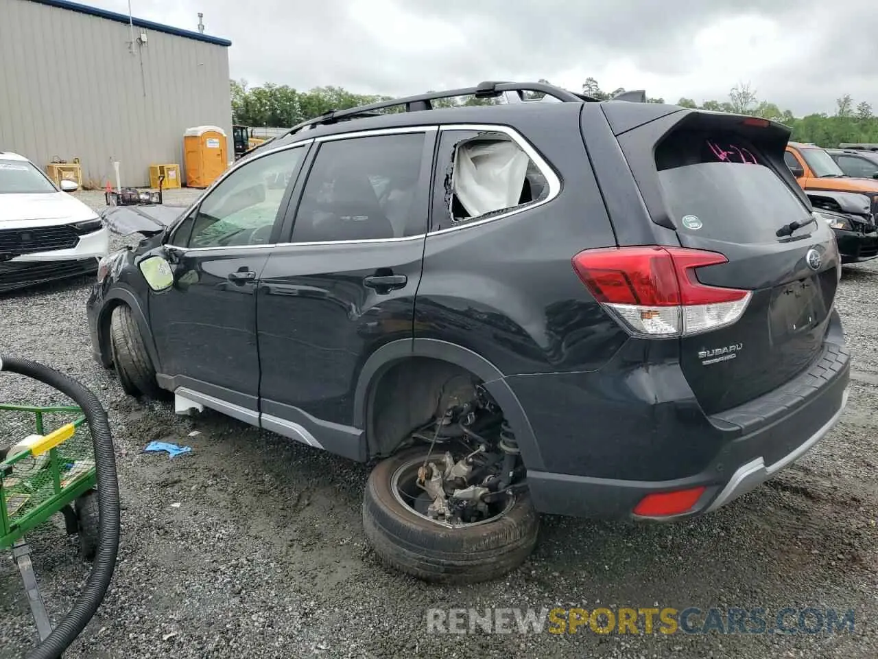 2 Photograph of a damaged car JF2SKAXCXMH458890 SUBARU FORESTER 2021