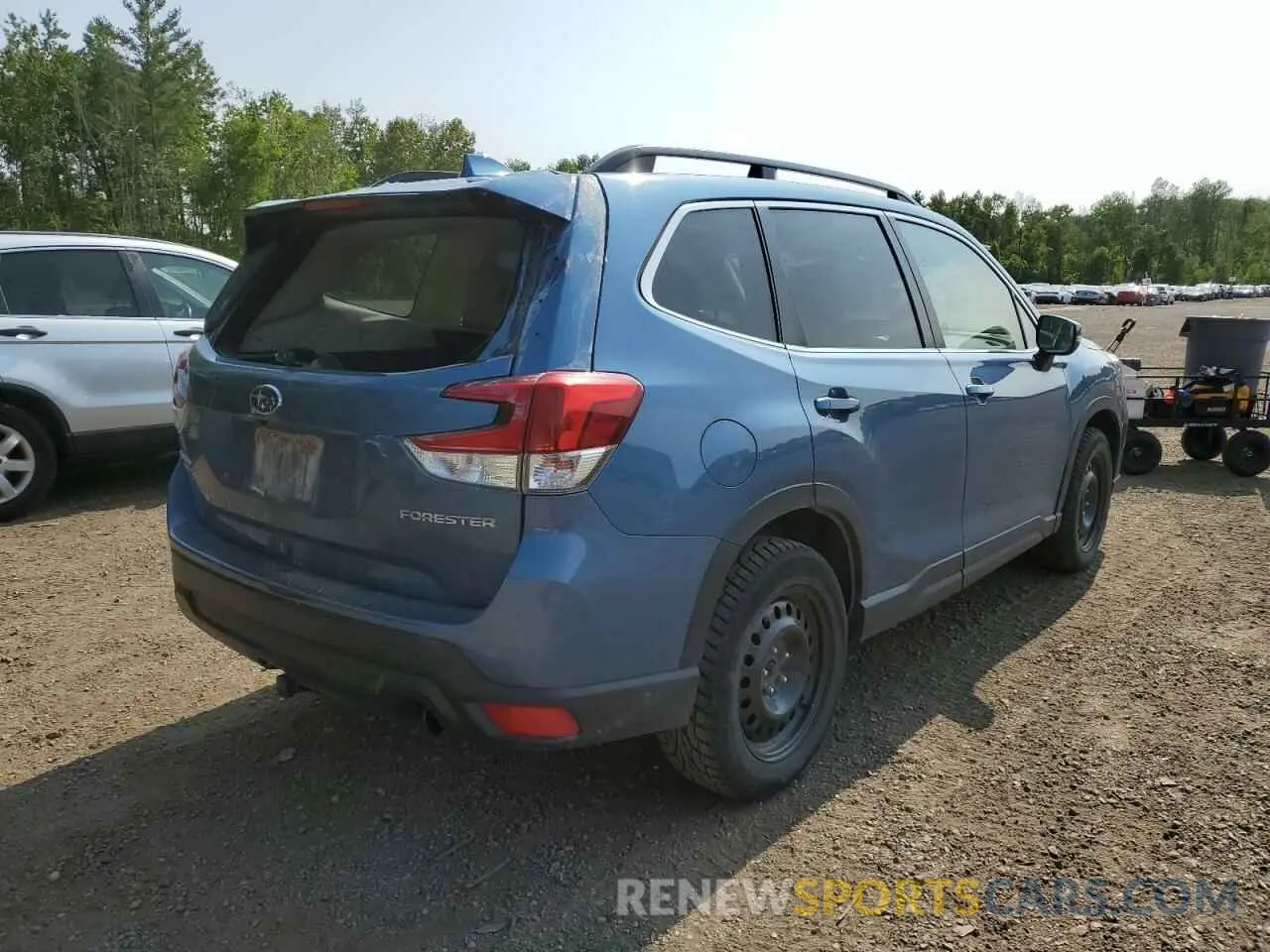 3 Фотография поврежденного автомобиля JF2SKEUC5MH440065 SUBARU FORESTER 2021