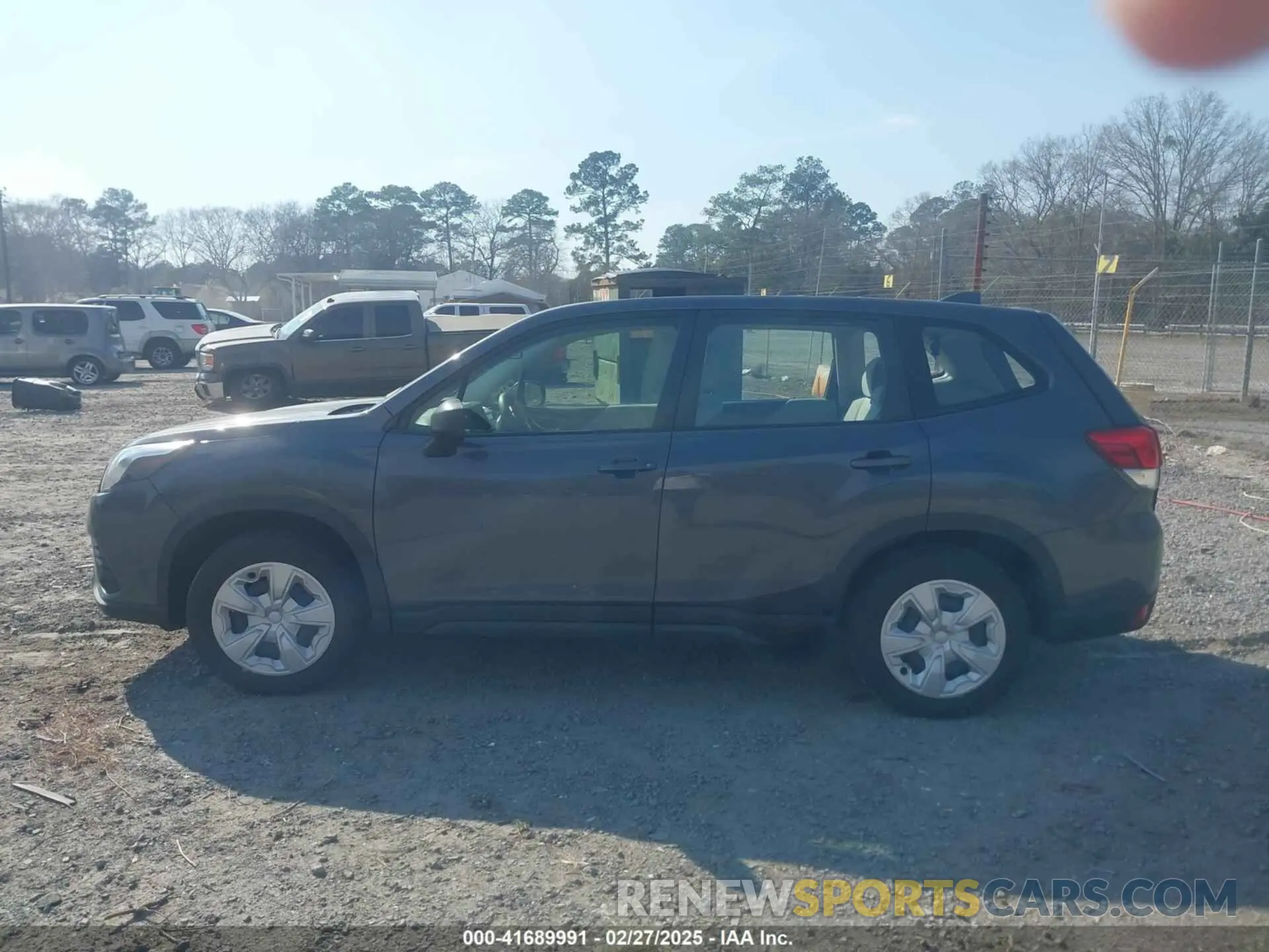 14 Photograph of a damaged car JF2SKAAC5NH487417 SUBARU FORESTER 2022