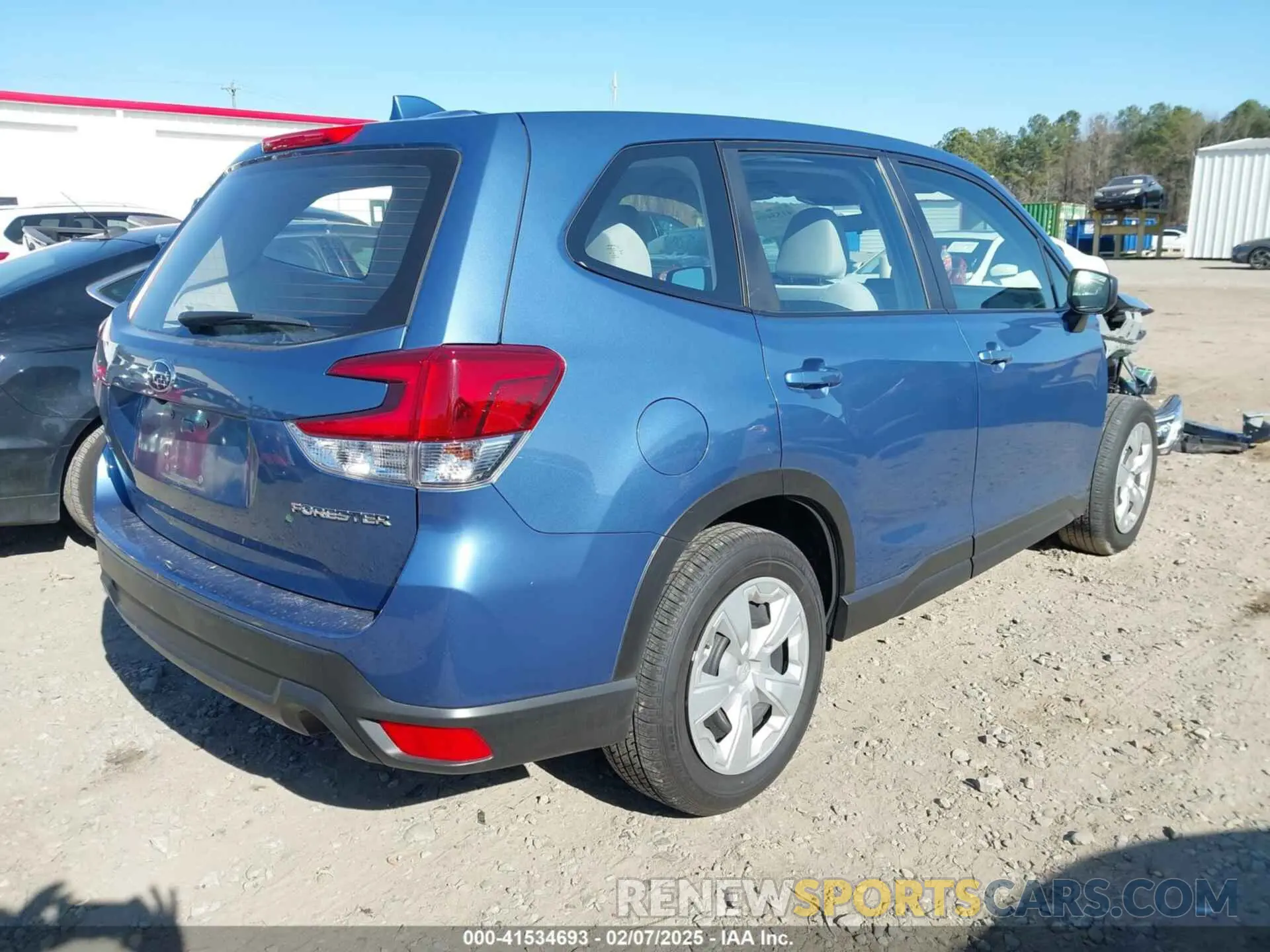 4 Фотография поврежденного автомобиля JF2SKAAC7NH508008 SUBARU FORESTER 2022