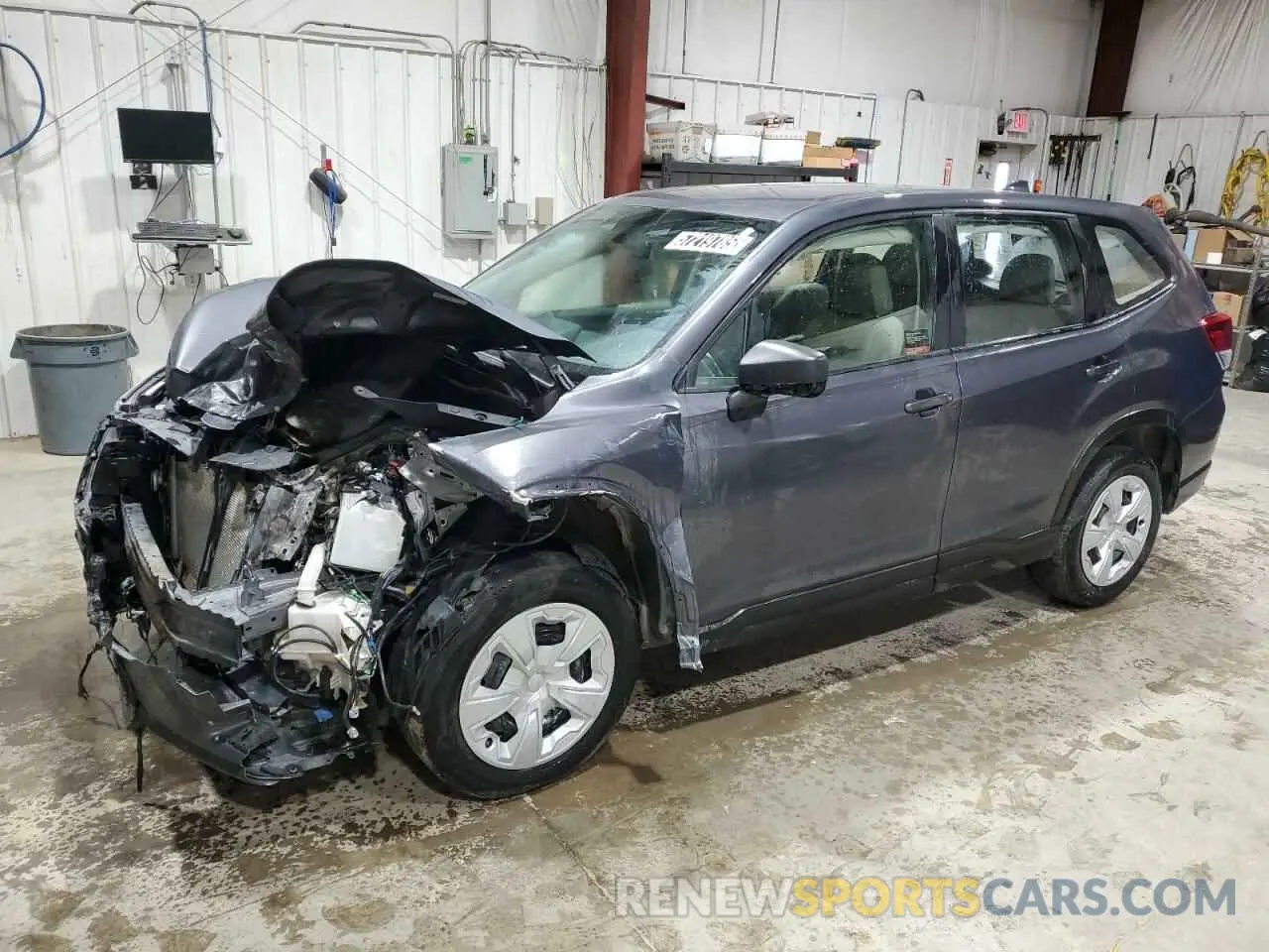 1 Photograph of a damaged car JF2SKAACXNH468720 SUBARU FORESTER 2022