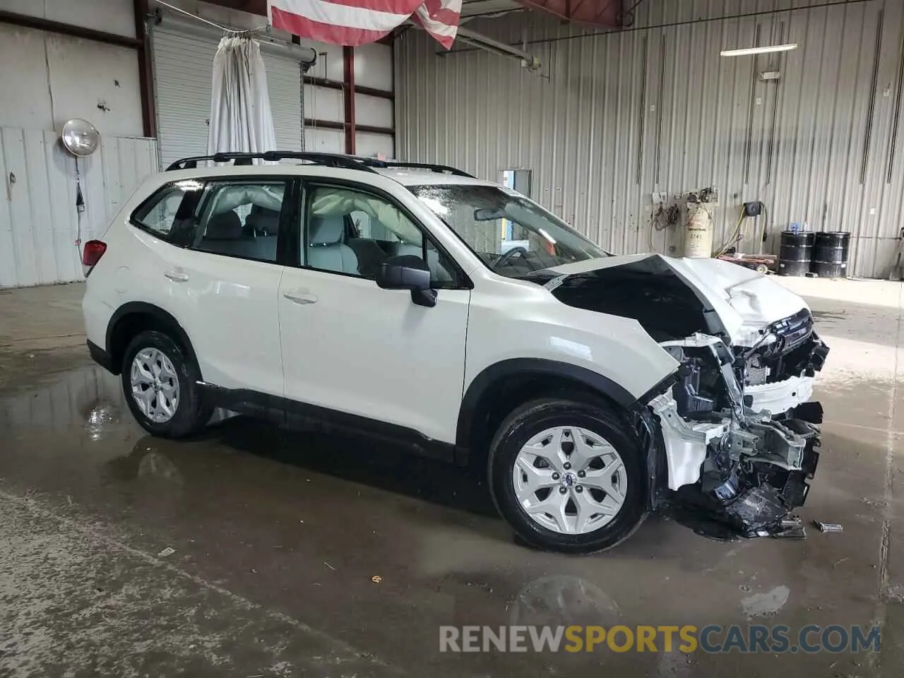 4 Photograph of a damaged car JF2SKACC0NH468013 SUBARU FORESTER 2022