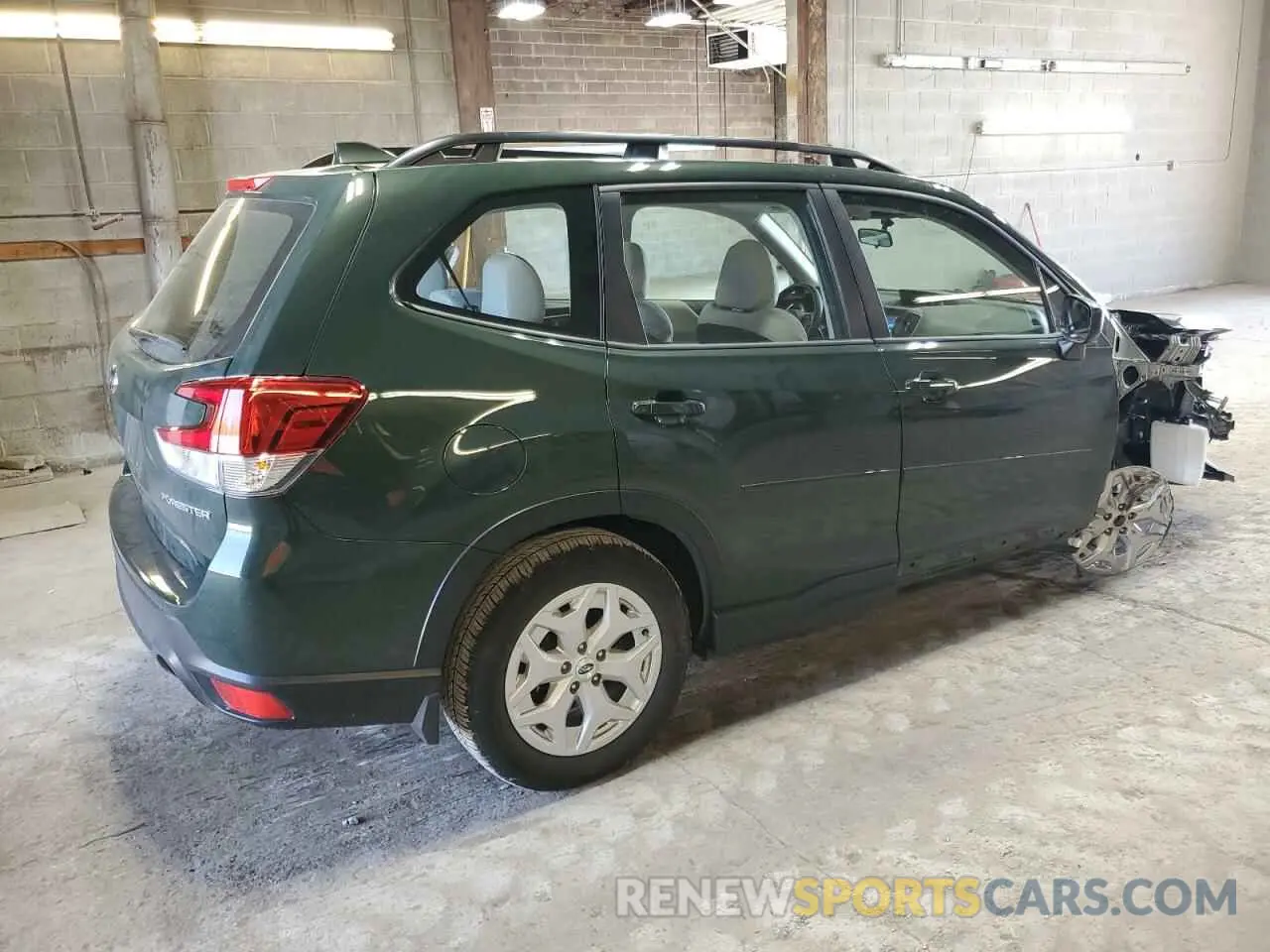 3 Photograph of a damaged car JF2SKACC3NH424510 SUBARU FORESTER 2022