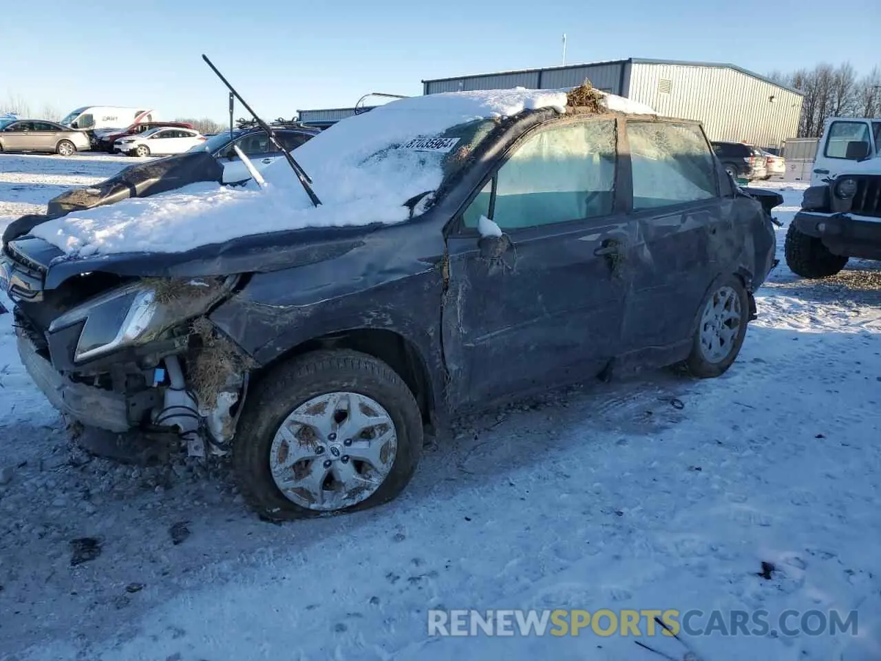 1 Photograph of a damaged car JF2SKACC3NH507287 SUBARU FORESTER 2022