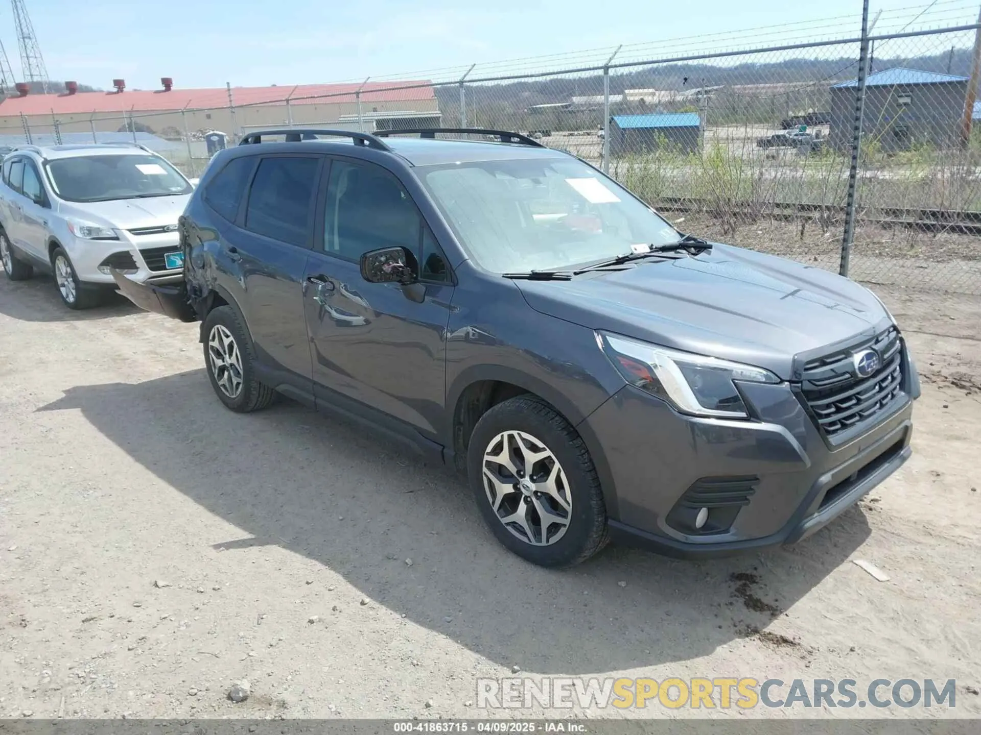 1 Фотография поврежденного автомобиля JF2SKADC0NH448357 SUBARU FORESTER 2022