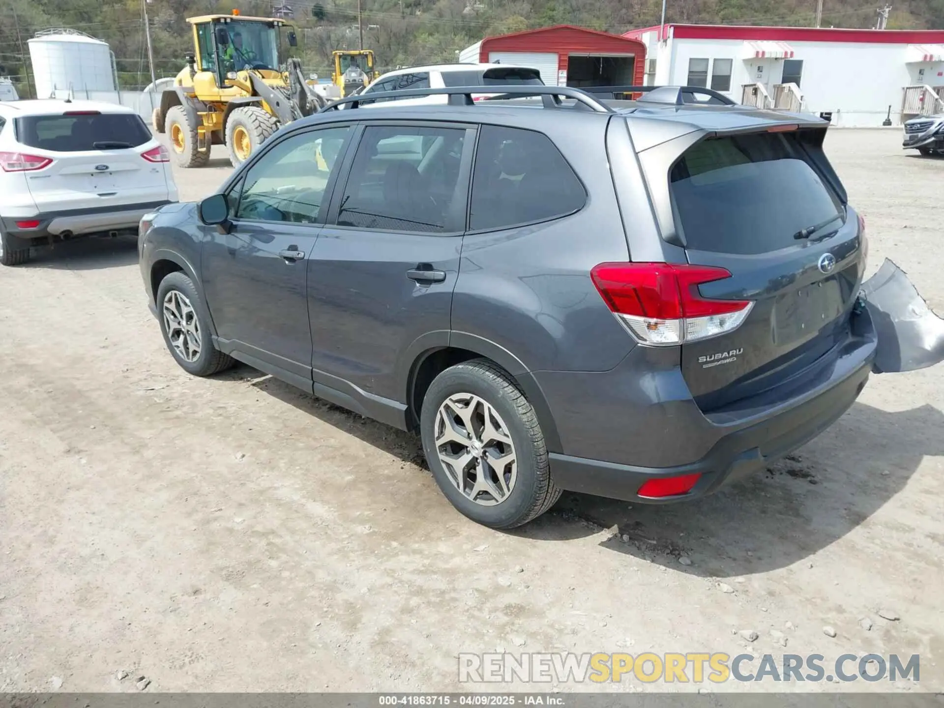 3 Фотография поврежденного автомобиля JF2SKADC0NH448357 SUBARU FORESTER 2022