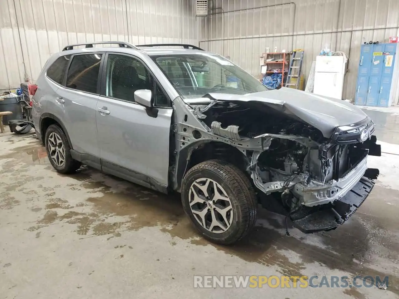 4 Фотография поврежденного автомобиля JF2SKADC0NH490091 SUBARU FORESTER 2022