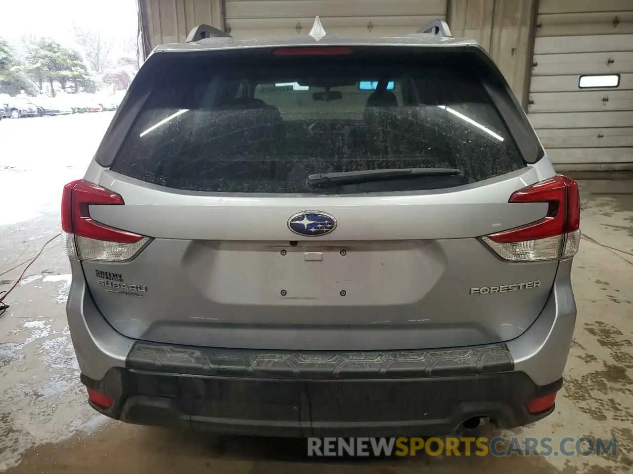 6 Фотография поврежденного автомобиля JF2SKADC0NH490091 SUBARU FORESTER 2022
