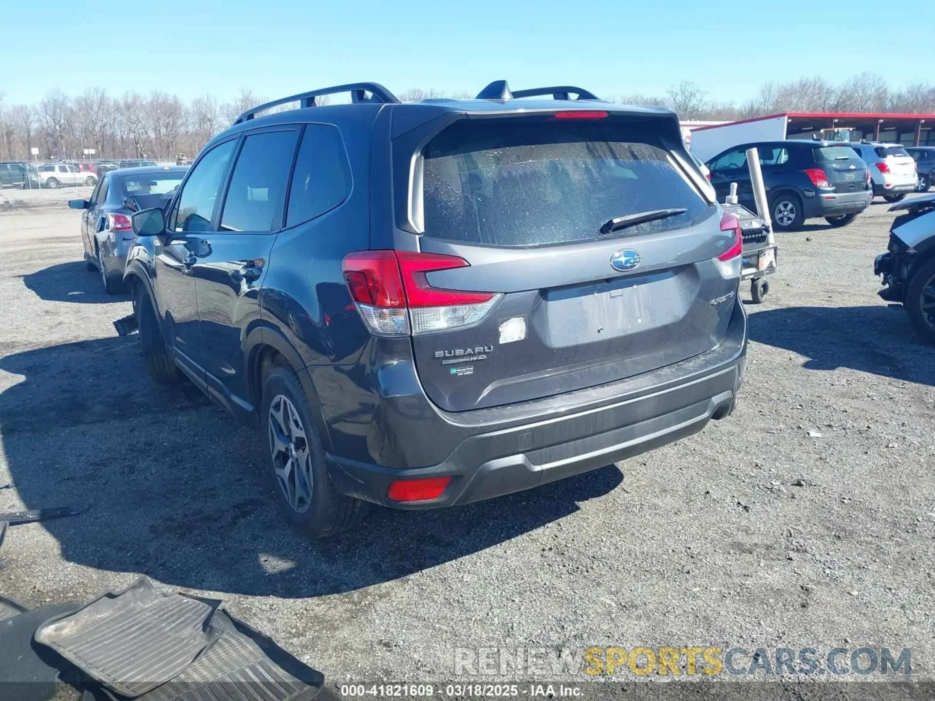 3 Photograph of a damaged car JF2SKADC6NH400961 SUBARU FORESTER 2022