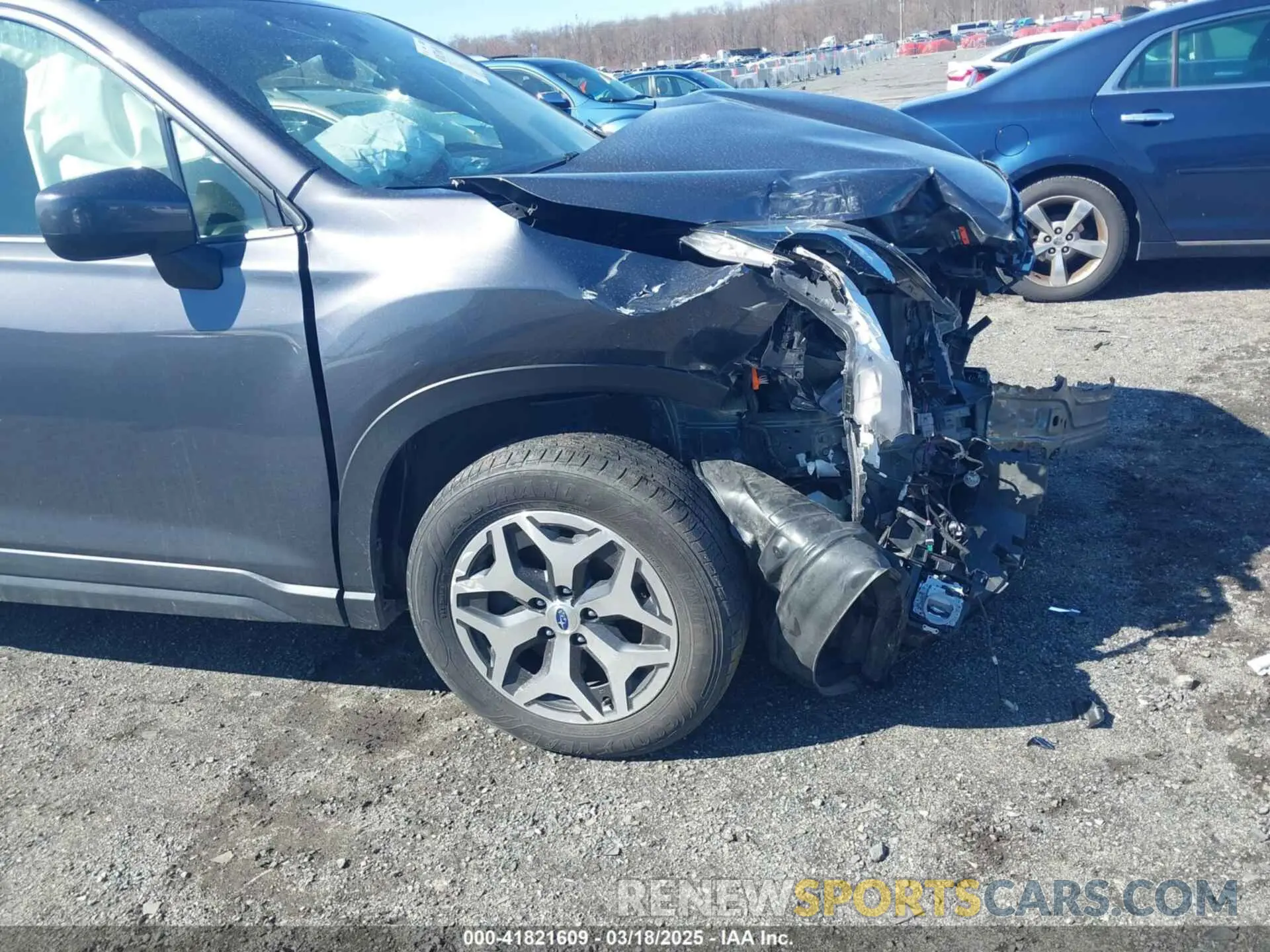 6 Photograph of a damaged car JF2SKADC6NH400961 SUBARU FORESTER 2022