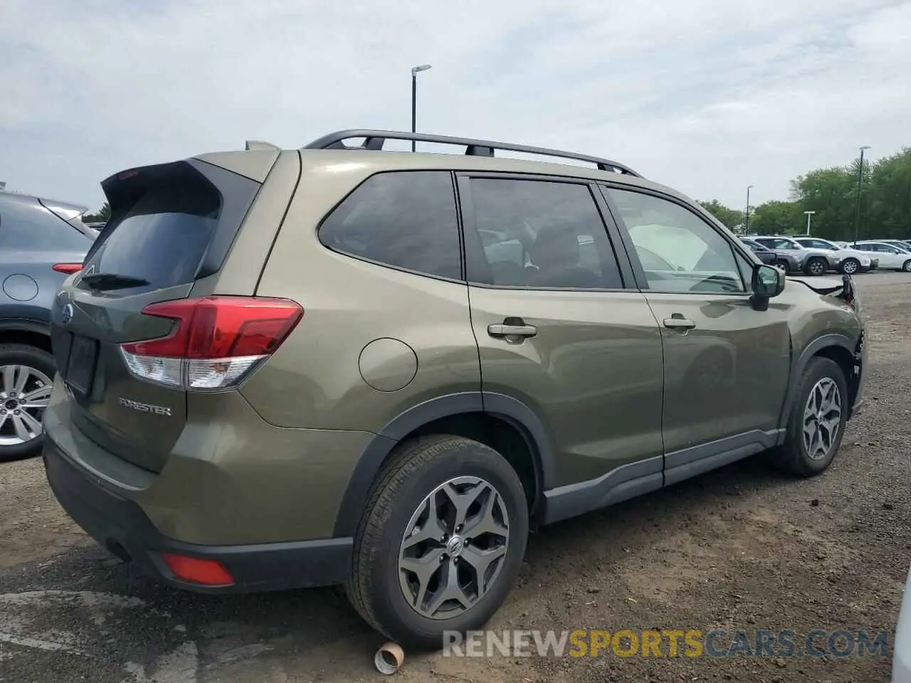 3 Фотография поврежденного автомобиля JF2SKAEC1NH484881 SUBARU FORESTER 2022