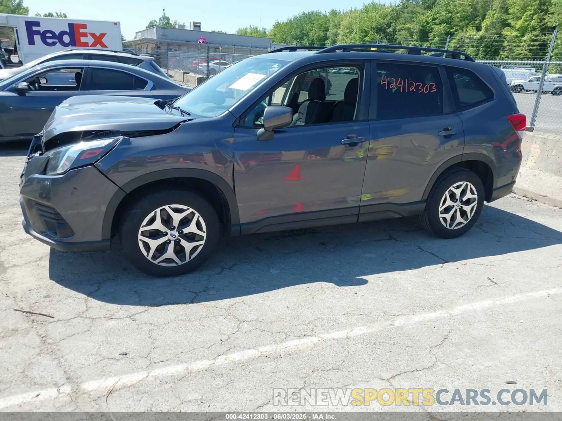 14 Photograph of a damaged car JF2SKAEC2NH436970 SUBARU FORESTER 2022