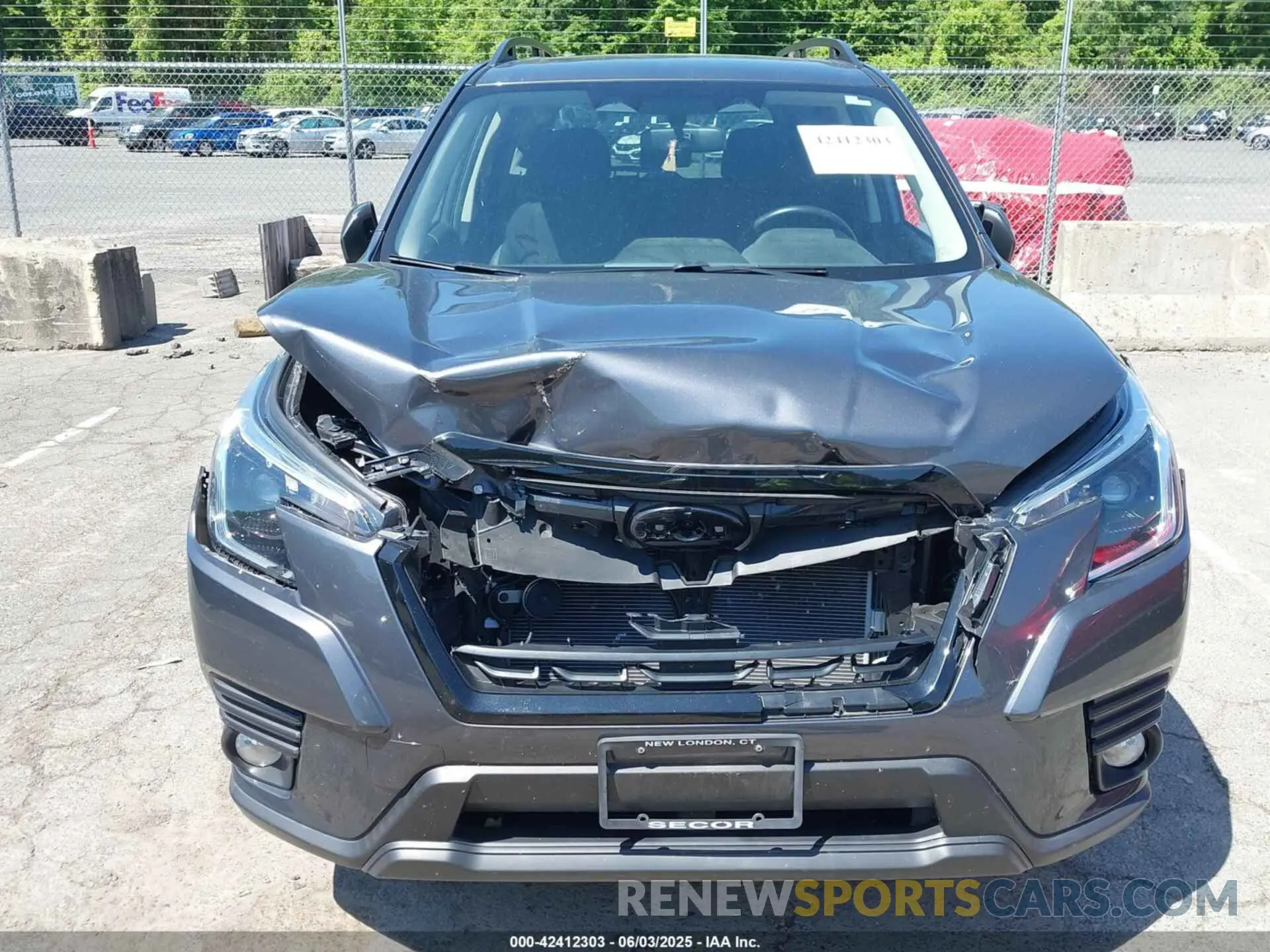 6 Photograph of a damaged car JF2SKAEC2NH436970 SUBARU FORESTER 2022