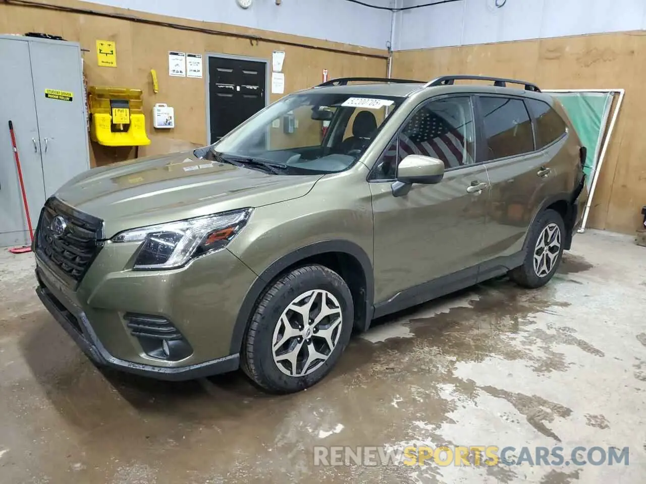 1 Photograph of a damaged car JF2SKAEC3NH426948 SUBARU FORESTER 2022