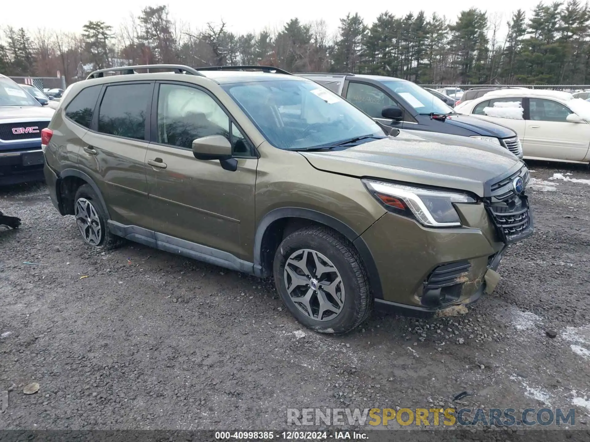 1 Фотография поврежденного автомобиля JF2SKAEC3NH516701 SUBARU FORESTER 2022