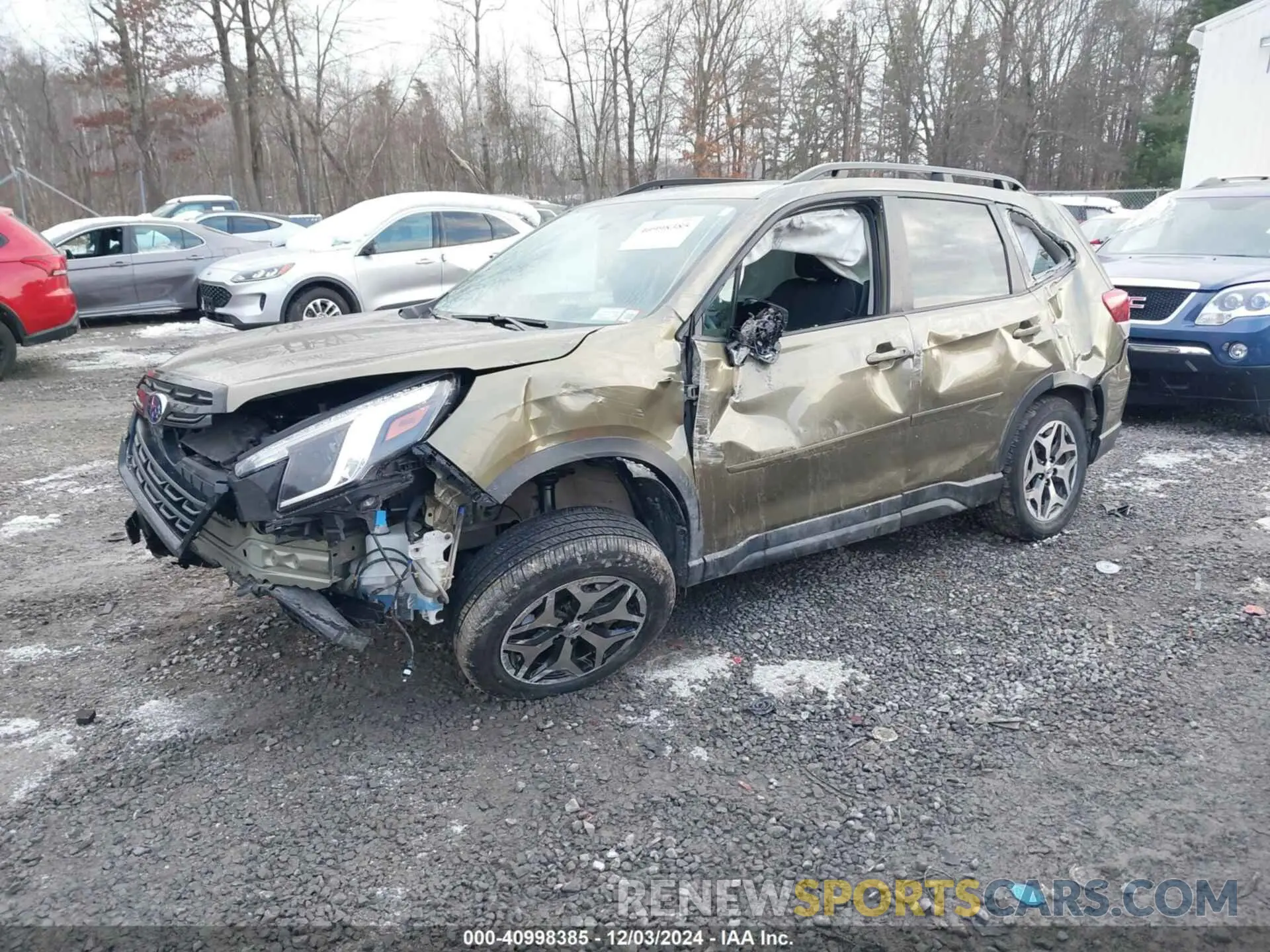 2 Фотография поврежденного автомобиля JF2SKAEC3NH516701 SUBARU FORESTER 2022