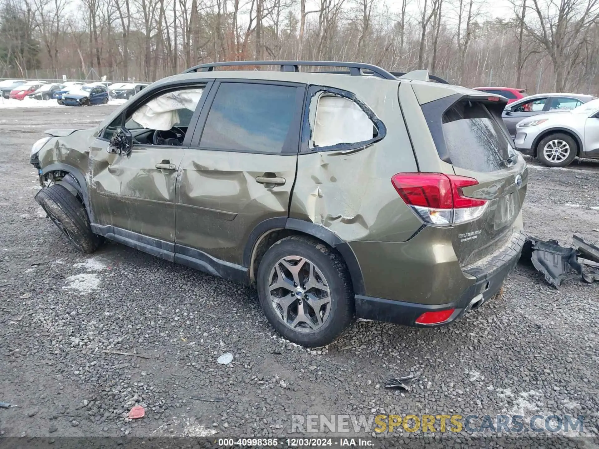 3 Фотография поврежденного автомобиля JF2SKAEC3NH516701 SUBARU FORESTER 2022