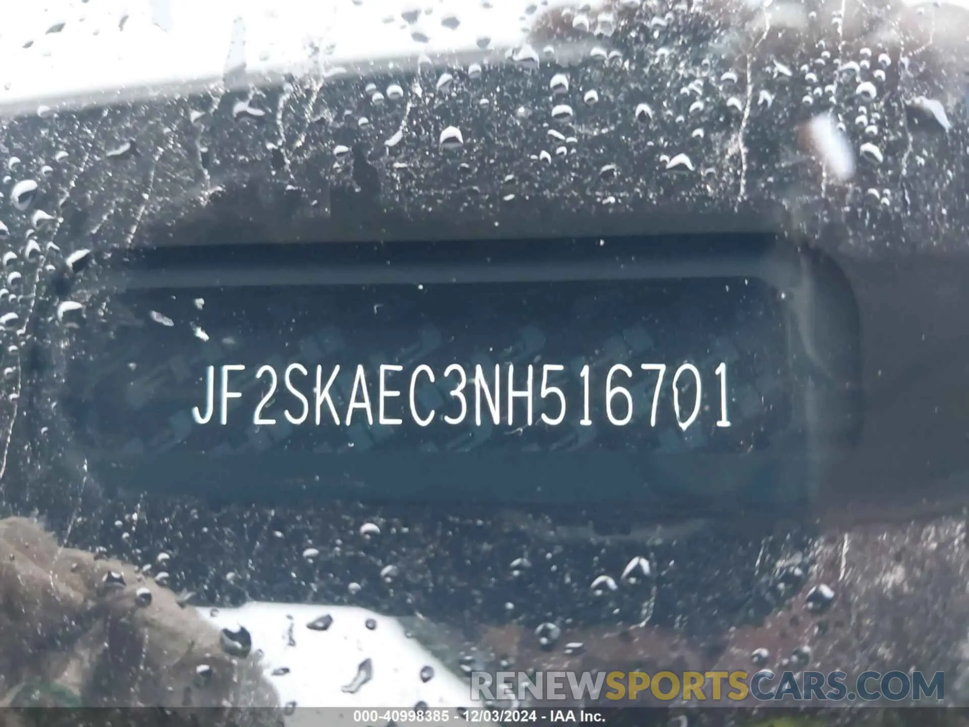 9 Фотография поврежденного автомобиля JF2SKAEC3NH516701 SUBARU FORESTER 2022