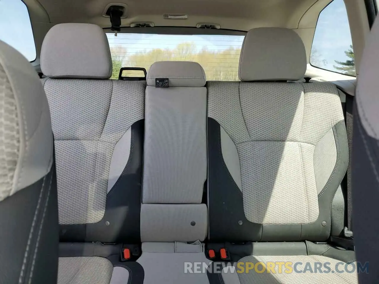 10 Photograph of a damaged car JF2SKAEC7NH405567 SUBARU FORESTER 2022