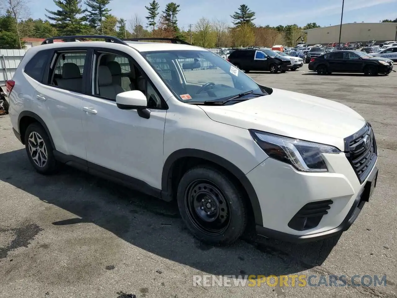 4 Photograph of a damaged car JF2SKAEC7NH405567 SUBARU FORESTER 2022