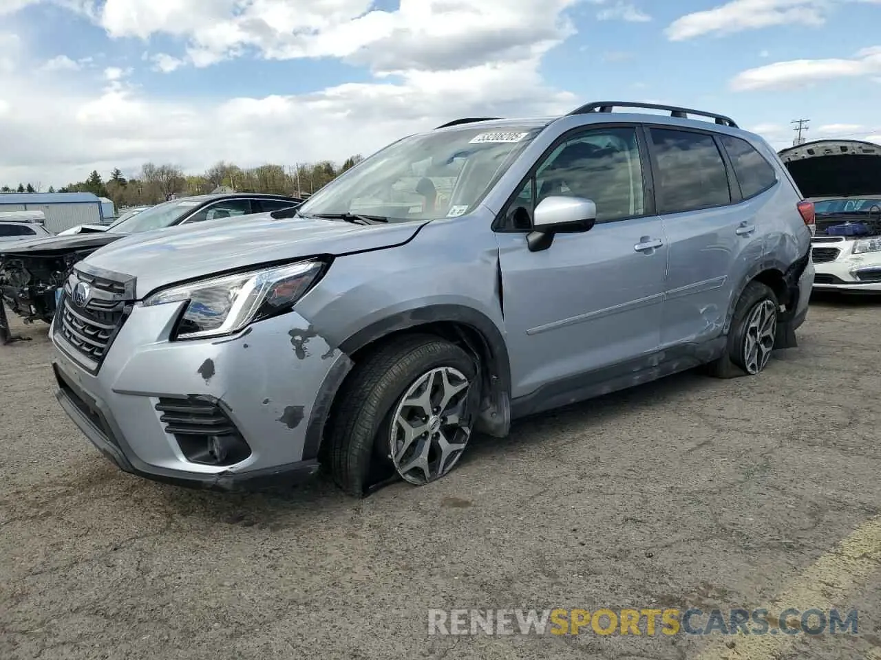 1 Фотография поврежденного автомобиля JF2SKAEC7NH432171 SUBARU FORESTER 2022