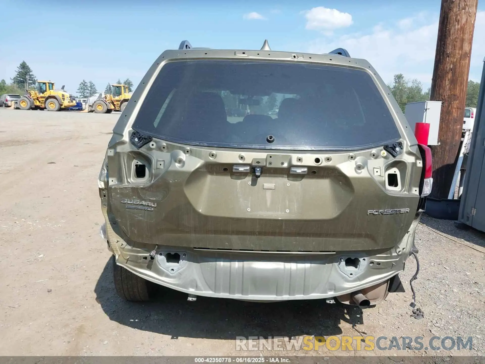 6 Photograph of a damaged car JF2SKAEC9NH486863 SUBARU FORESTER 2022