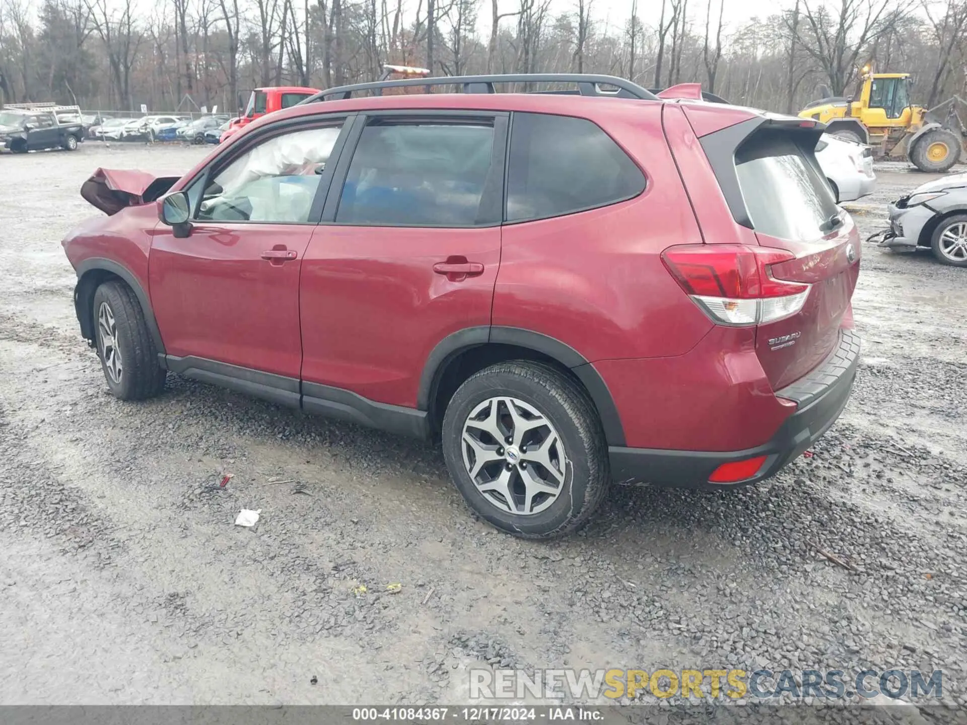 3 Фотография поврежденного автомобиля JF2SKAECXNH509115 SUBARU FORESTER 2022
