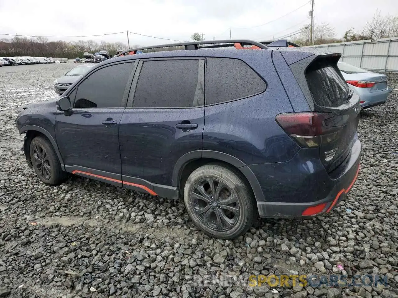2 Photograph of a damaged car JF2SKAJC0NH493030 SUBARU FORESTER 2022