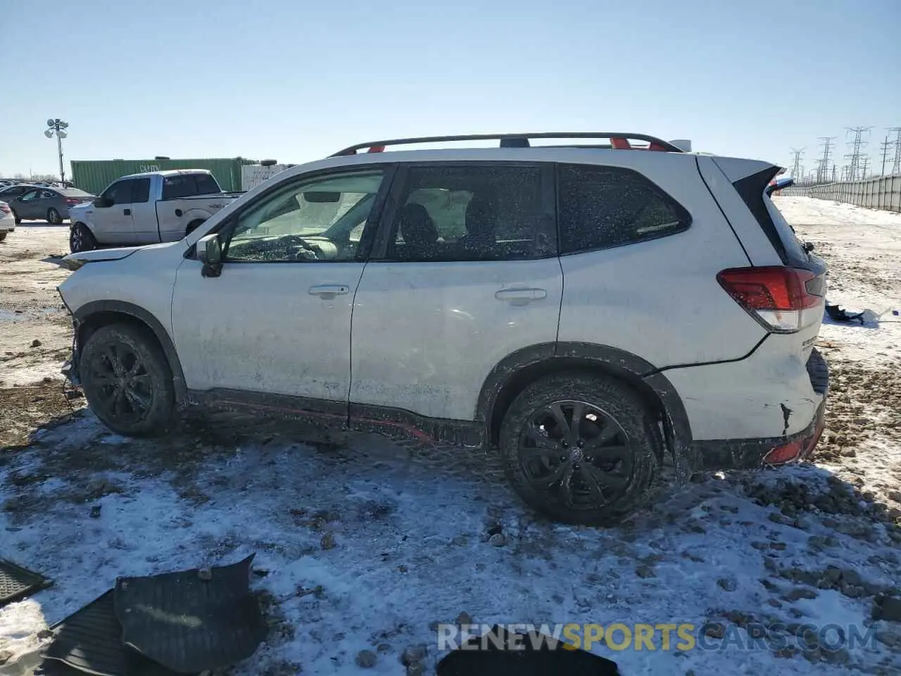 2 Photograph of a damaged car JF2SKAJC2NH501323 SUBARU FORESTER 2022