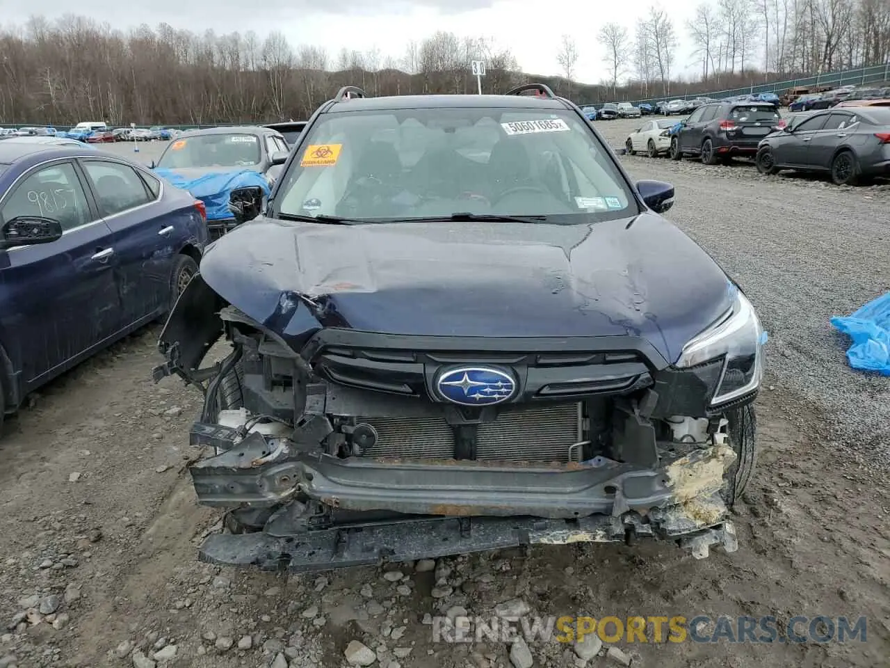 5 Photograph of a damaged car JF2SKAJC3NH400677 SUBARU FORESTER 2022