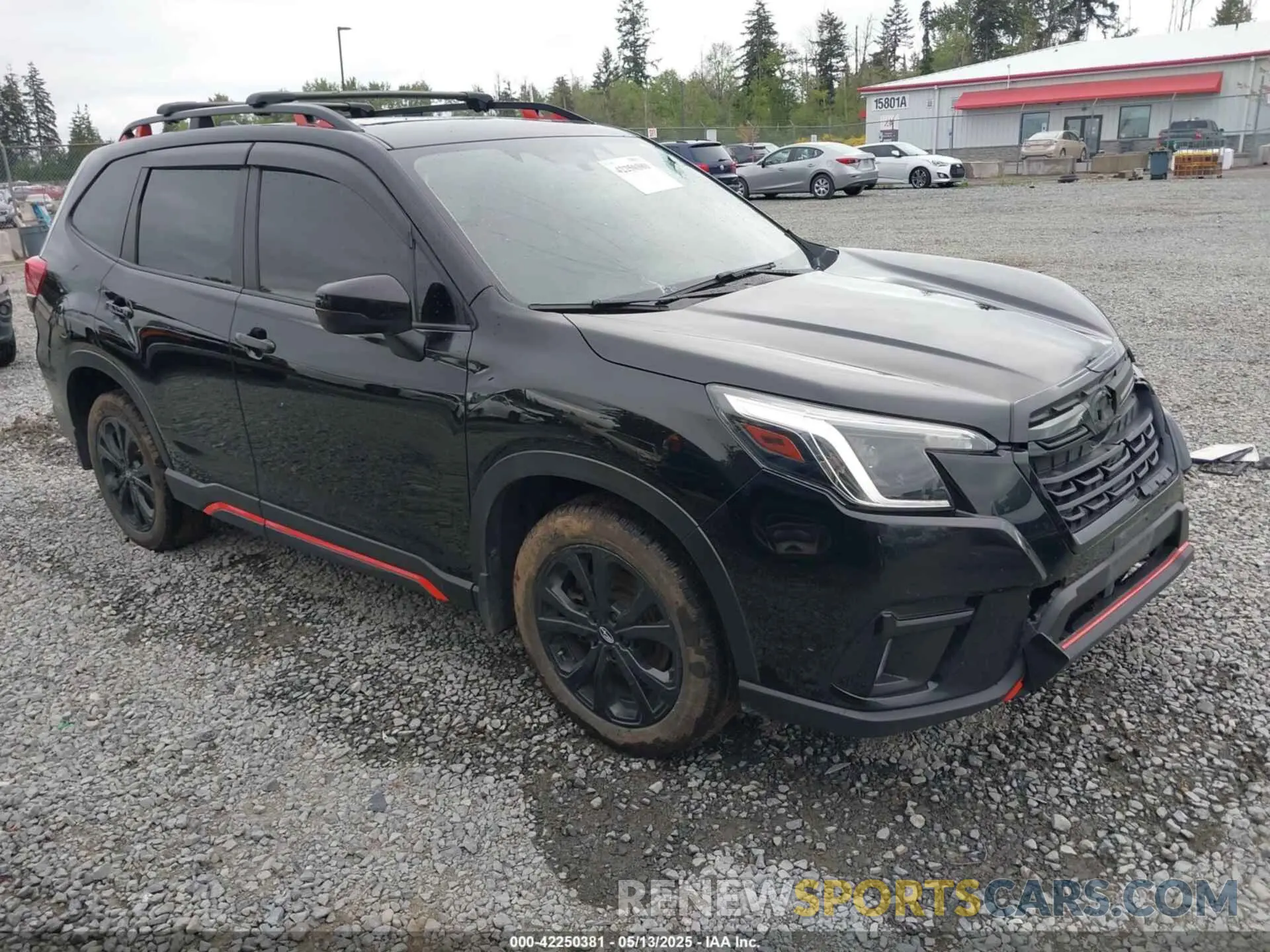 1 Photograph of a damaged car JF2SKAJC3NH437406 SUBARU FORESTER 2022