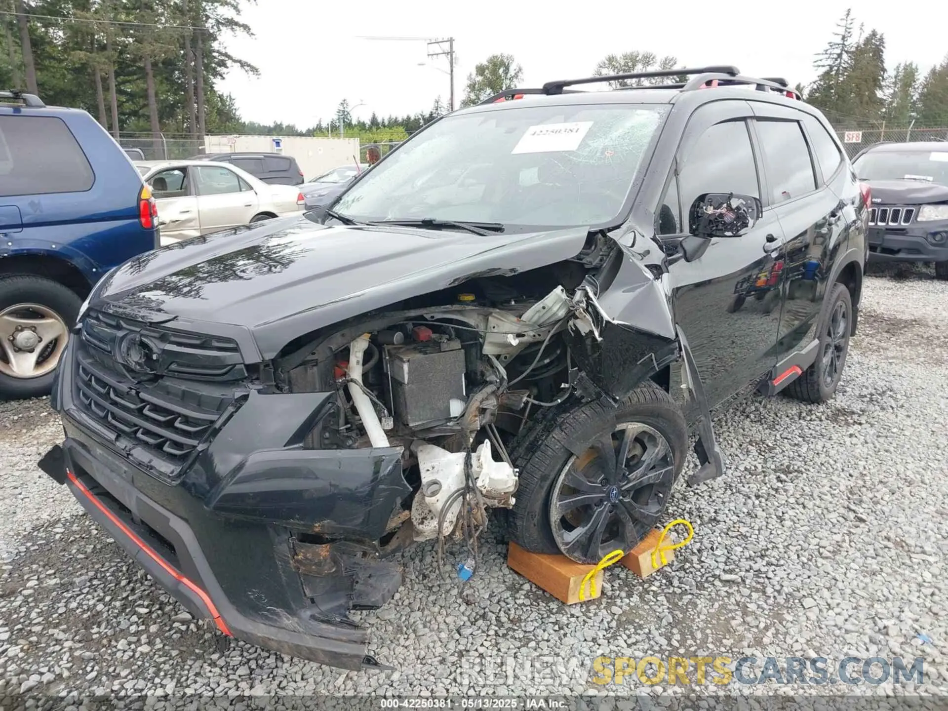 6 Photograph of a damaged car JF2SKAJC3NH437406 SUBARU FORESTER 2022