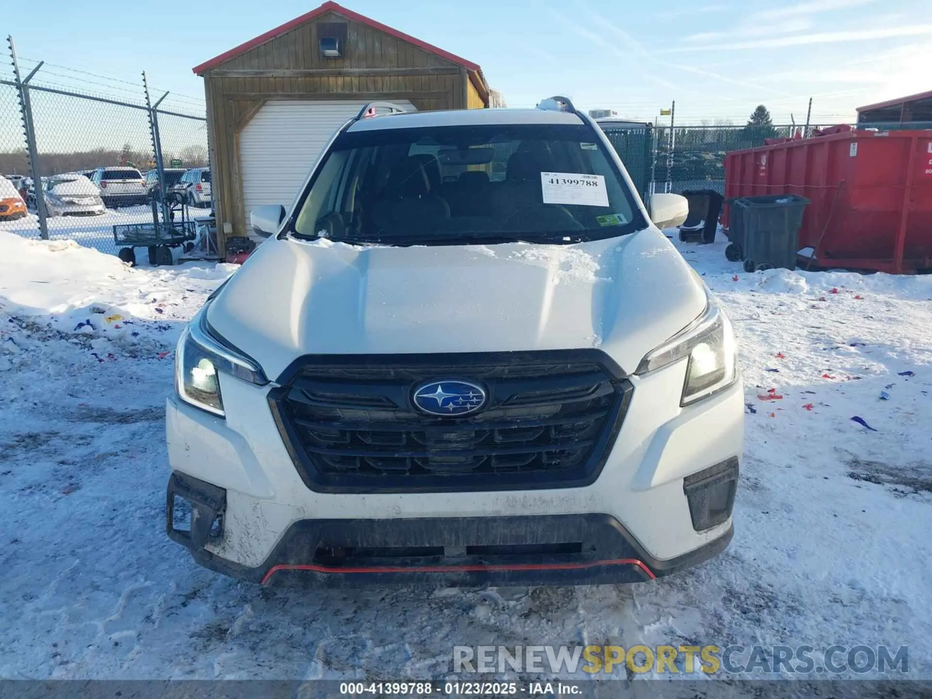 13 Photograph of a damaged car JF2SKAJC5NH429890 SUBARU FORESTER 2022