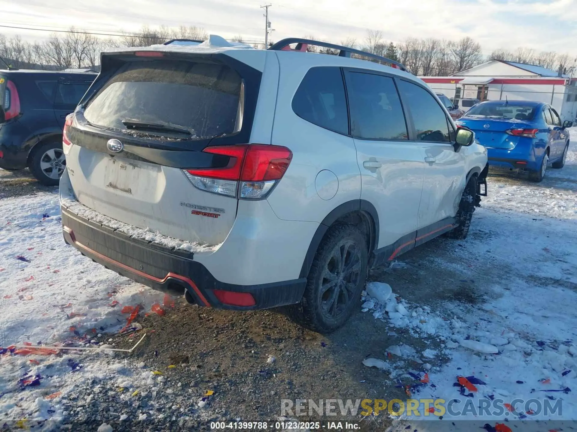 4 Photograph of a damaged car JF2SKAJC5NH429890 SUBARU FORESTER 2022