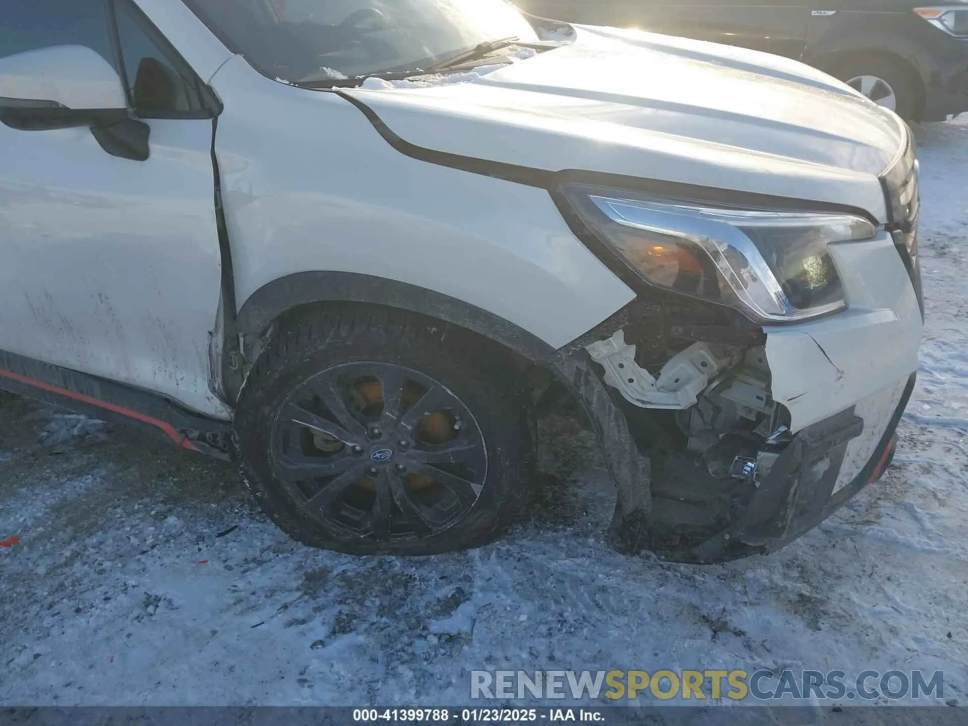 6 Photograph of a damaged car JF2SKAJC5NH429890 SUBARU FORESTER 2022