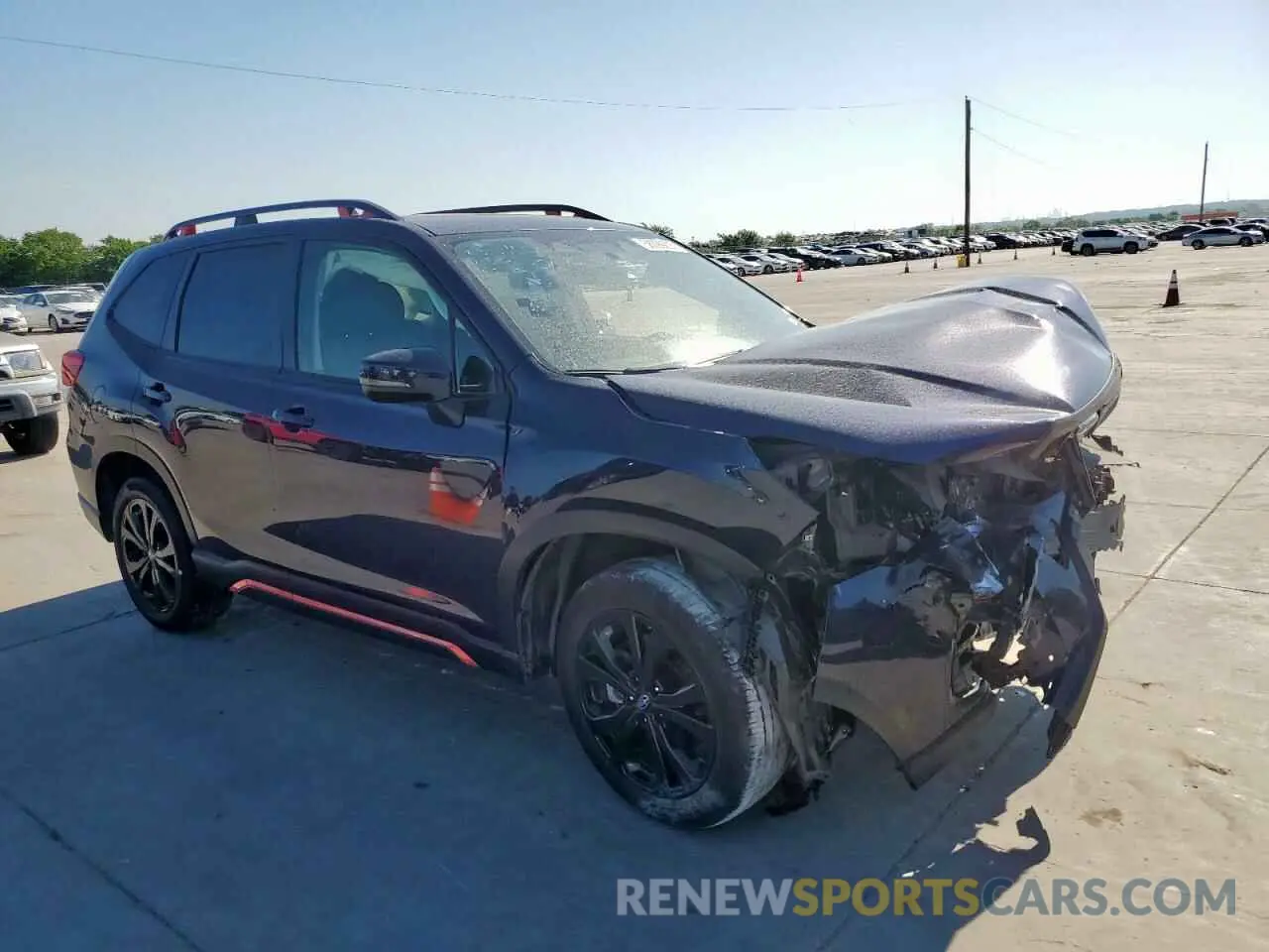 4 Photograph of a damaged car JF2SKAJC6NH504922 SUBARU FORESTER 2022