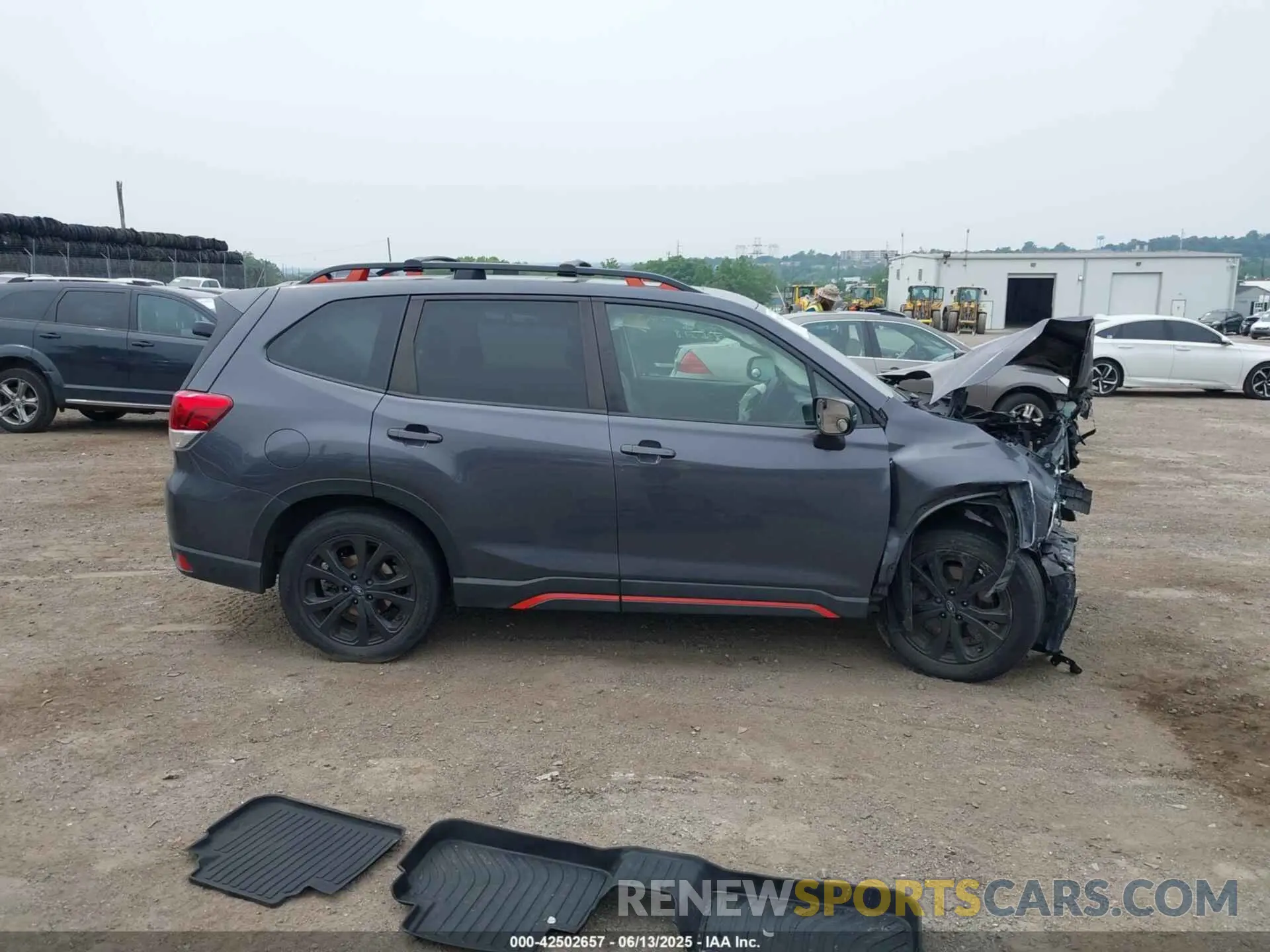 13 Photograph of a damaged car JF2SKAJC7NH419085 SUBARU FORESTER 2022