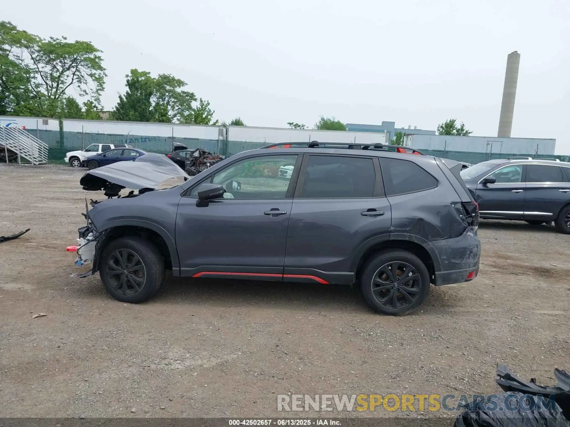 14 Photograph of a damaged car JF2SKAJC7NH419085 SUBARU FORESTER 2022