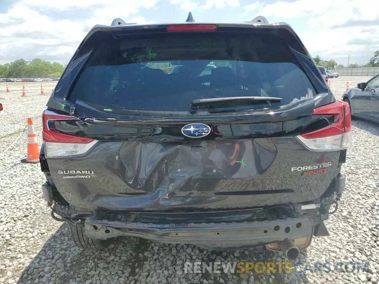 6 Photograph of a damaged car JF2SKAJC7NH497351 SUBARU FORESTER 2022