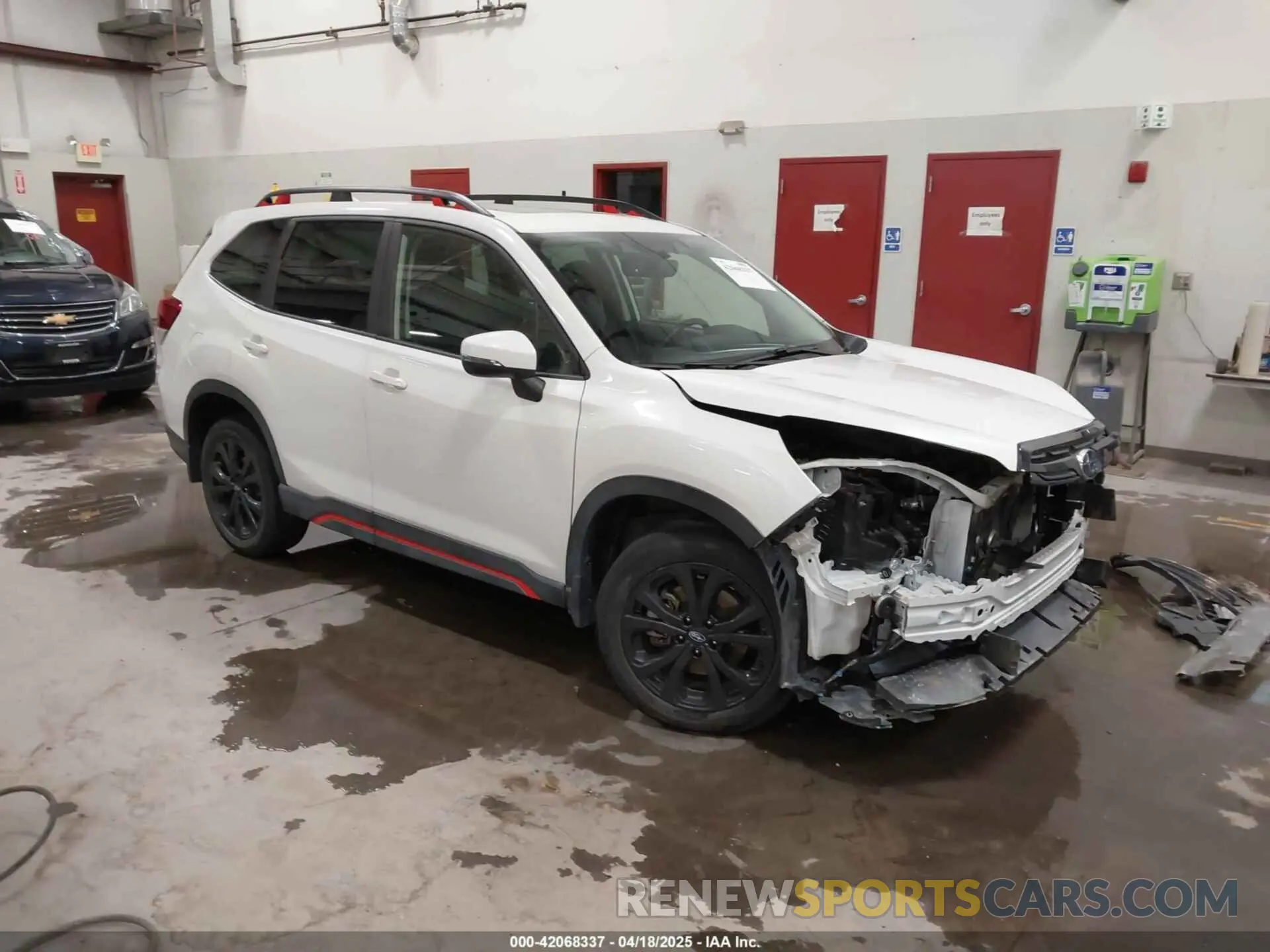 1 Photograph of a damaged car JF2SKAJC7NH507375 SUBARU FORESTER 2022