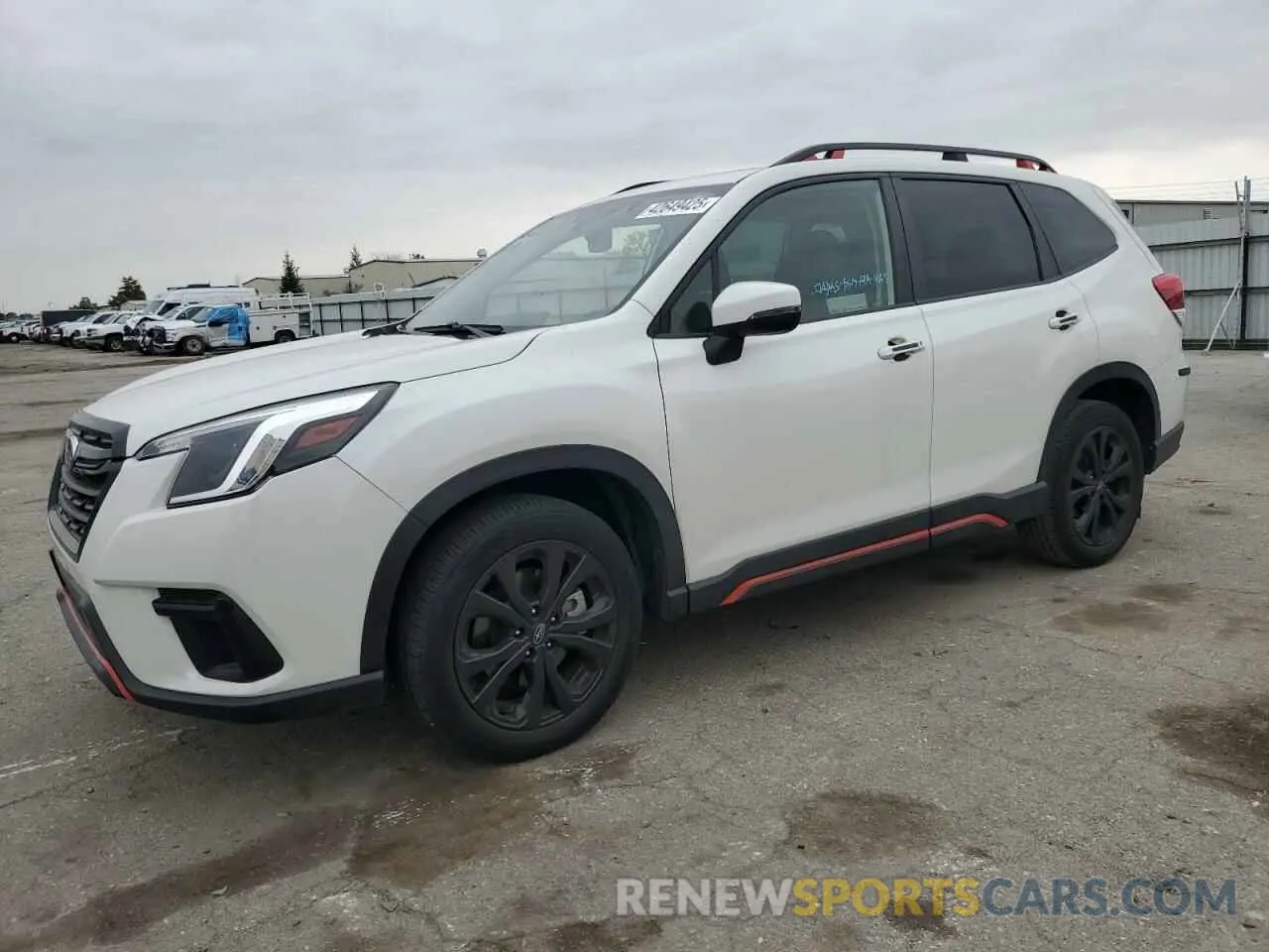 1 Фотография поврежденного автомобиля JF2SKAJCXNH512313 SUBARU FORESTER 2022